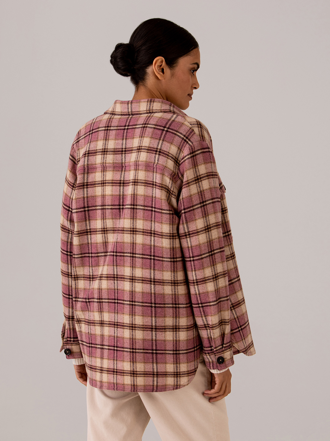 Detailansicht von Hemdbluse von CIRCOLO