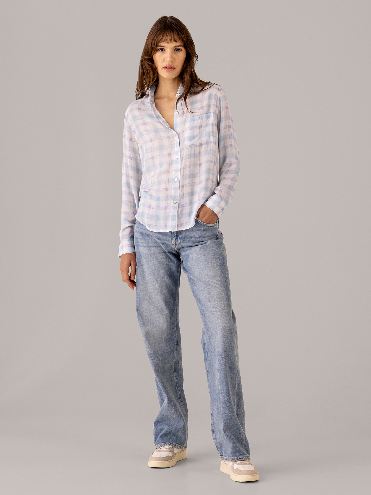 Detailansicht von Karierte Bluse von RAILS