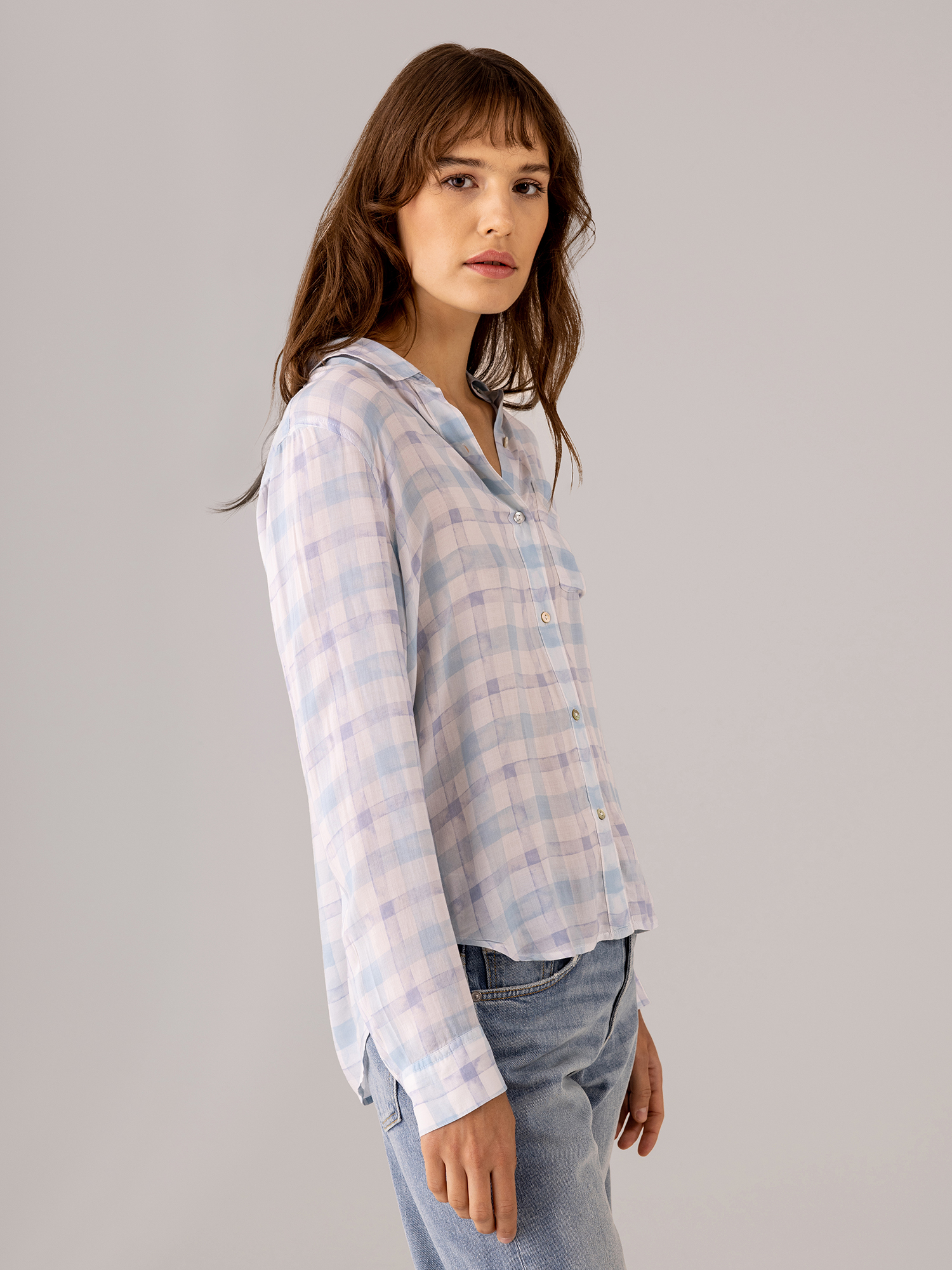 Detailansicht von Karierte Bluse von RAILS