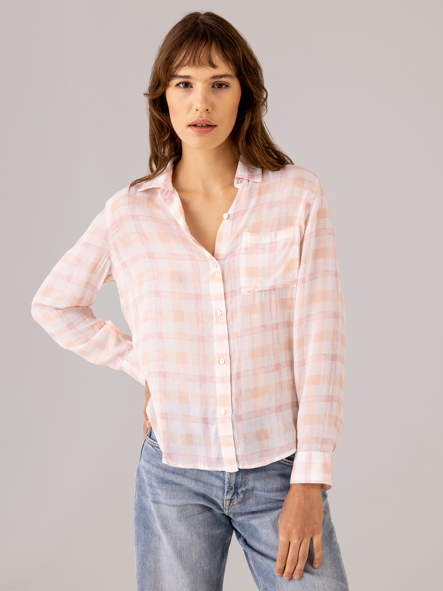 Detailansicht von Karierte Bluse von RAILS