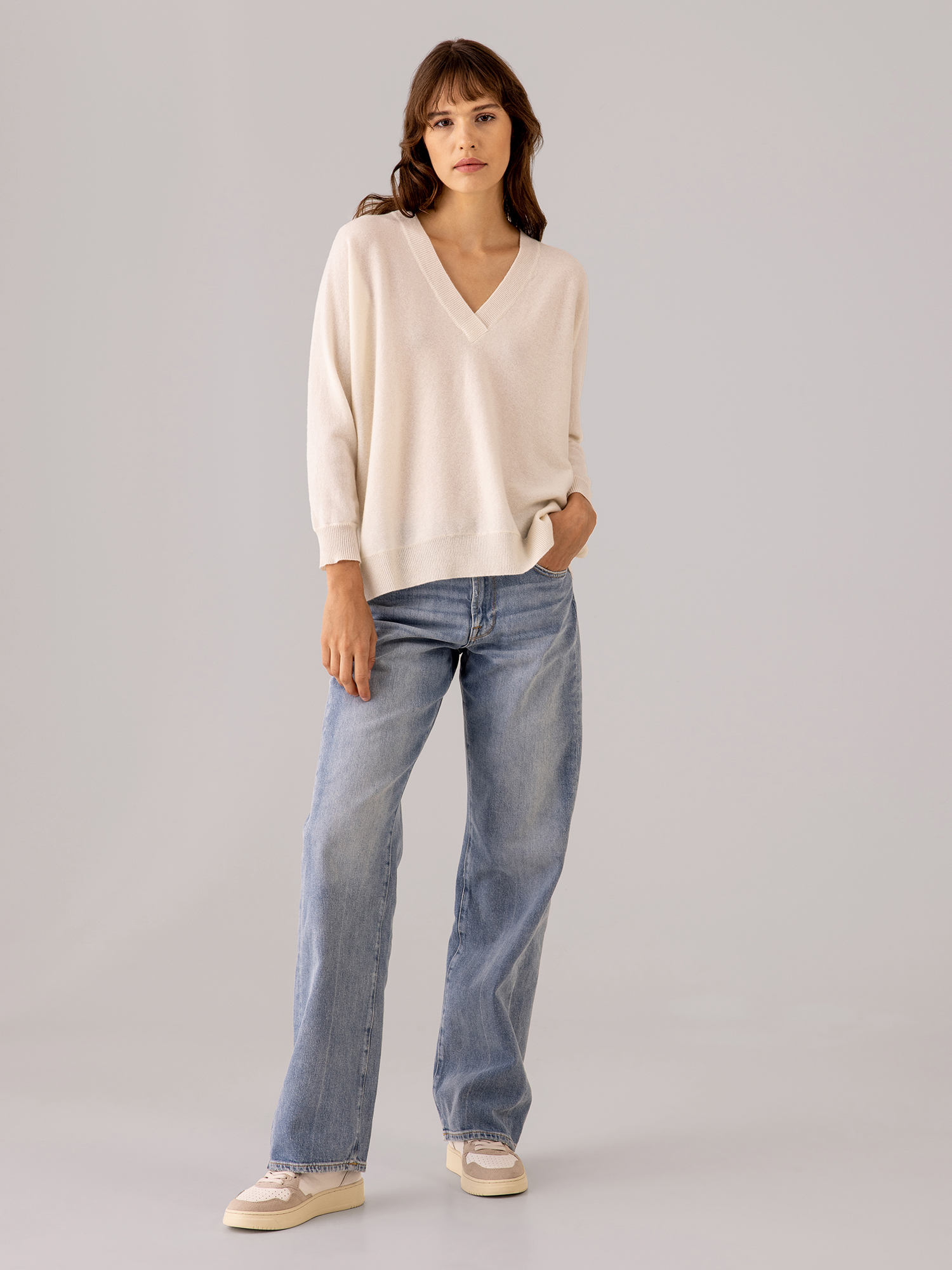 Detailansicht von Oversized Pullover aus Cashmere von LISA YANG