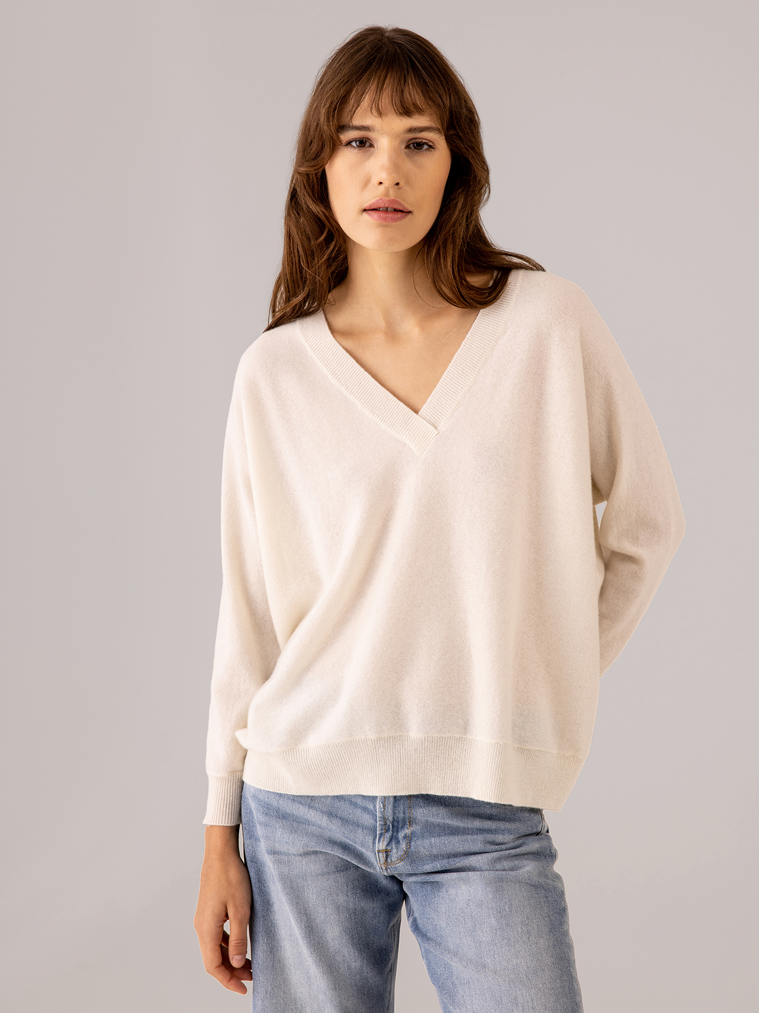 Detailansicht von Oversized Pullover aus Cashmere von LISA YANG