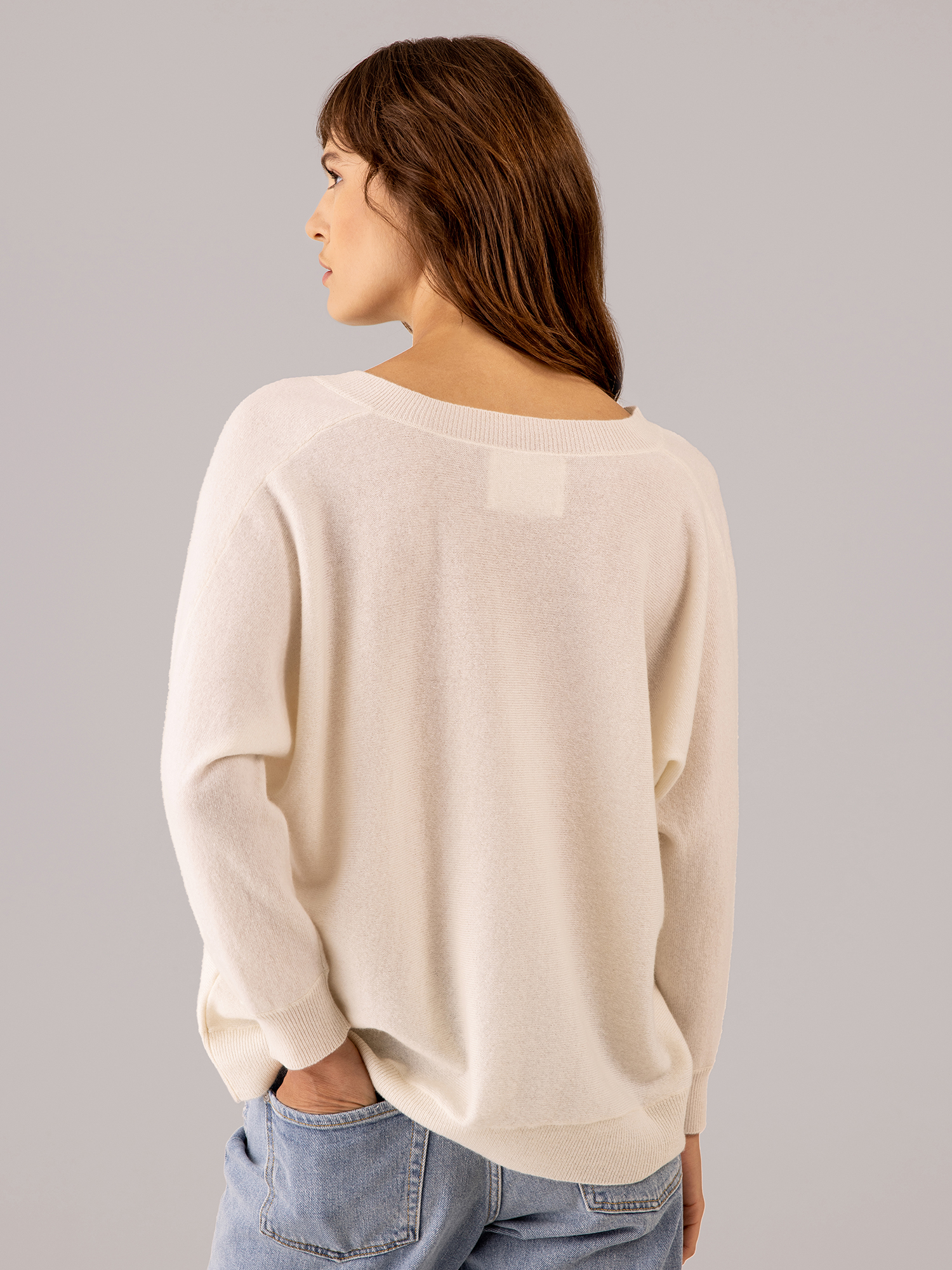 Detailansicht von Oversized Pullover aus Cashmere von LISA YANG