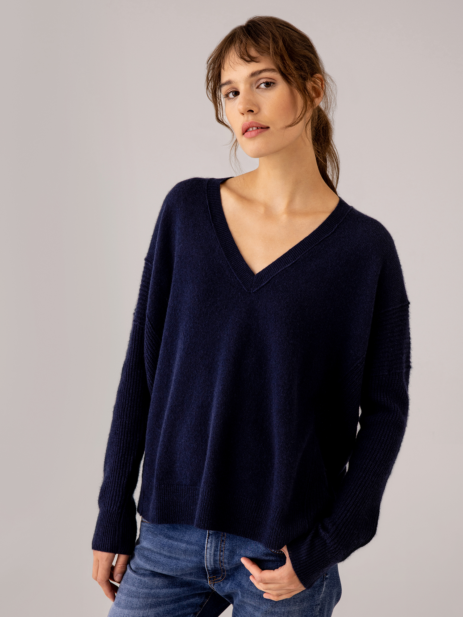 Detailansicht von Oversized  Pullover von 360 CASHMERE