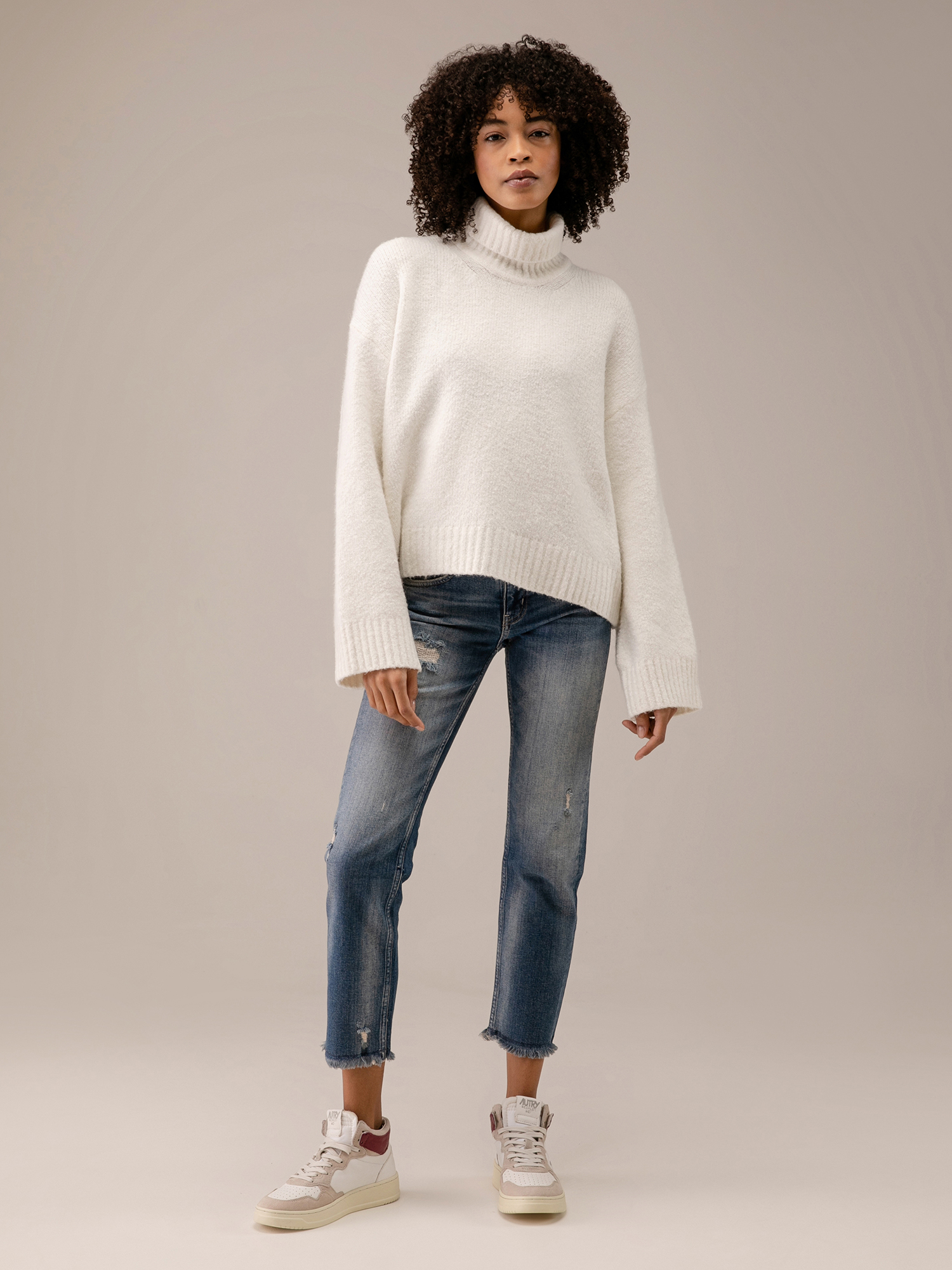 Detailansicht von Rollkragenpullover von SAMSØE SAMSØE