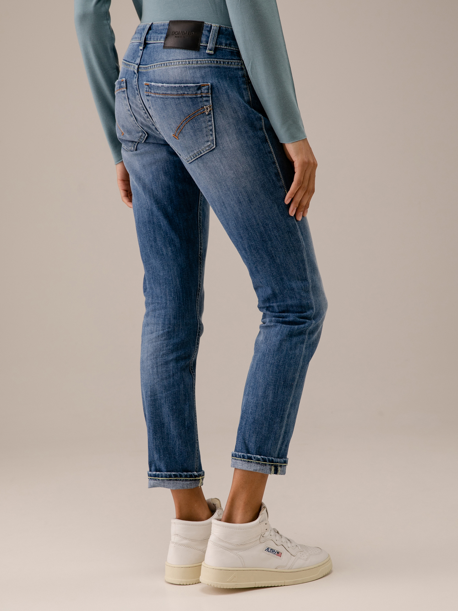 Detailansicht von Slim Fit Jeans von DONDUP