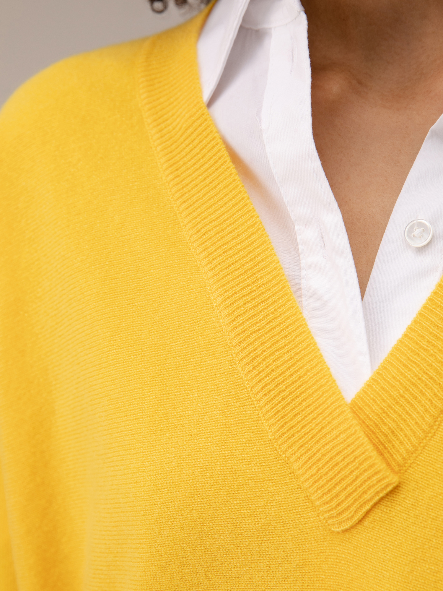 Detailansicht von Oversized Pullover aus Cashmere von LISA YANG