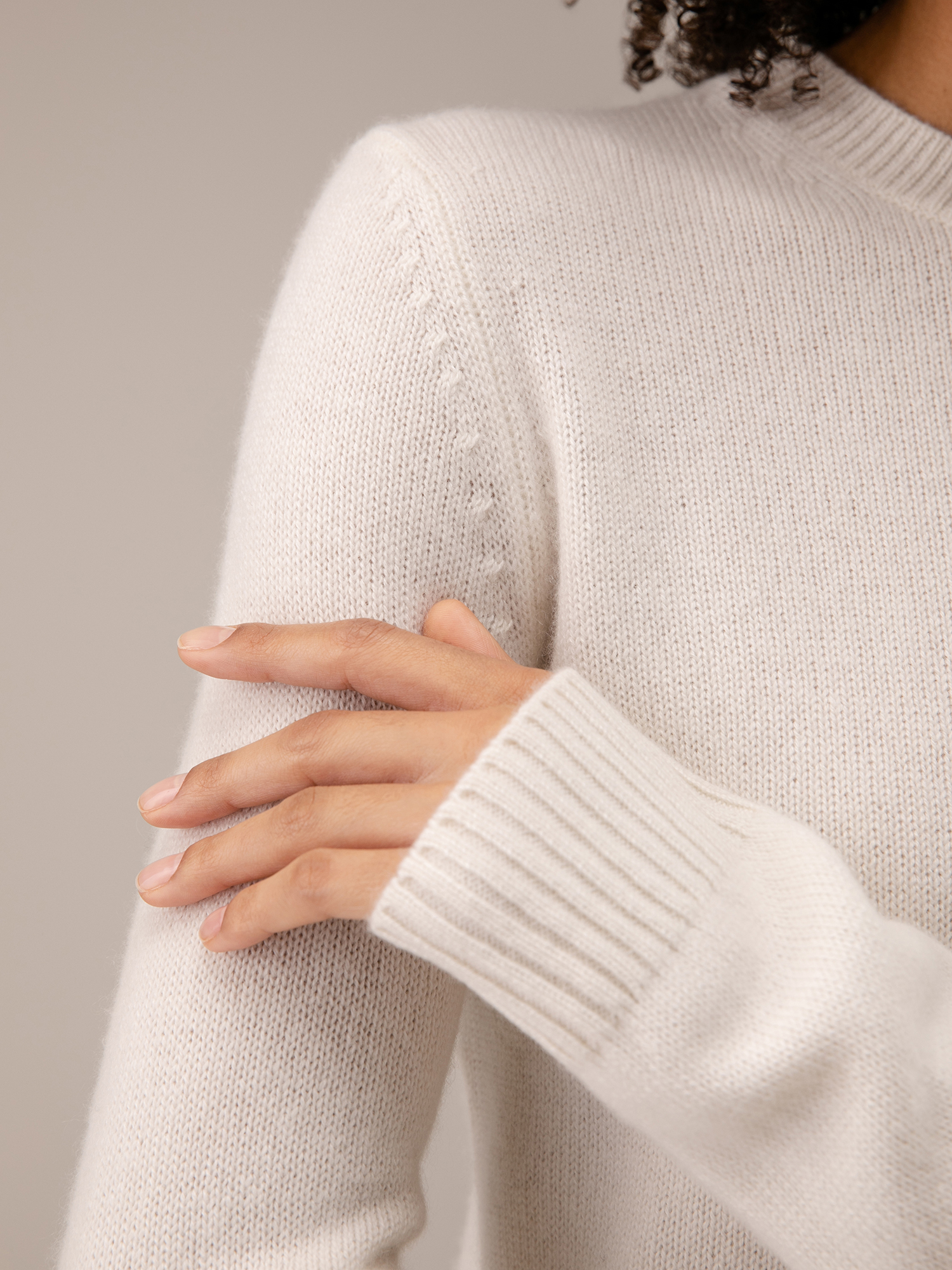 Detailansicht von Pullover aus Cashmere von LISA YANG