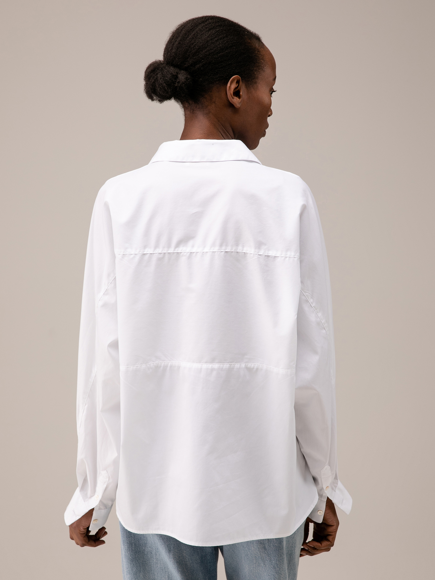 Detailansicht von Bluse aus Baumwolle von FIL NOIR