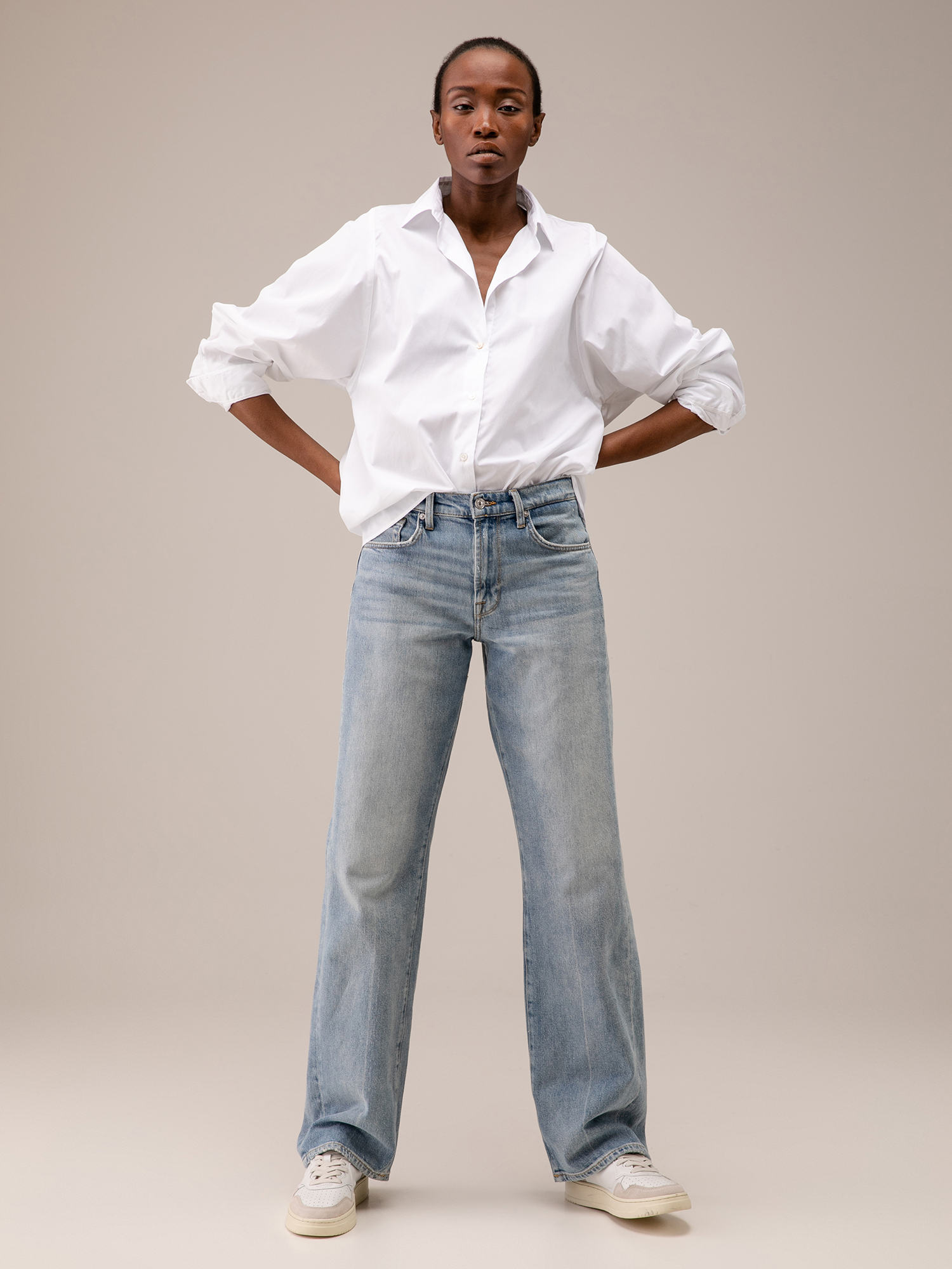 Detailansicht von Bluse aus Baumwolle von FIL NOIR