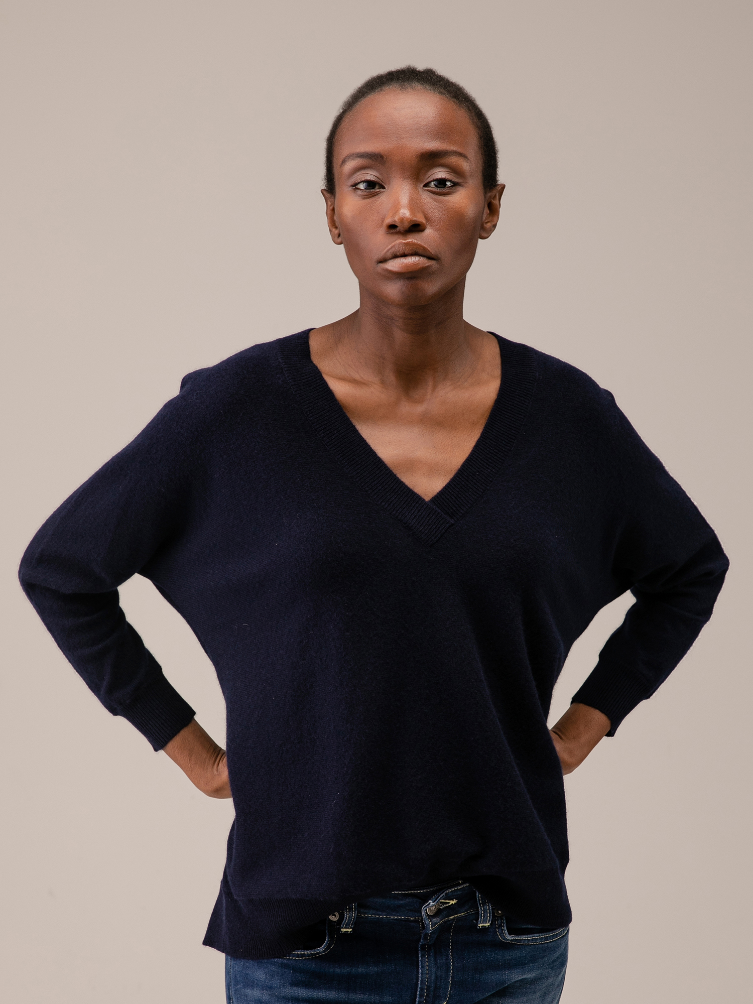 Detailansicht von Oversized Pullover aus Cashmere von LISA YANG