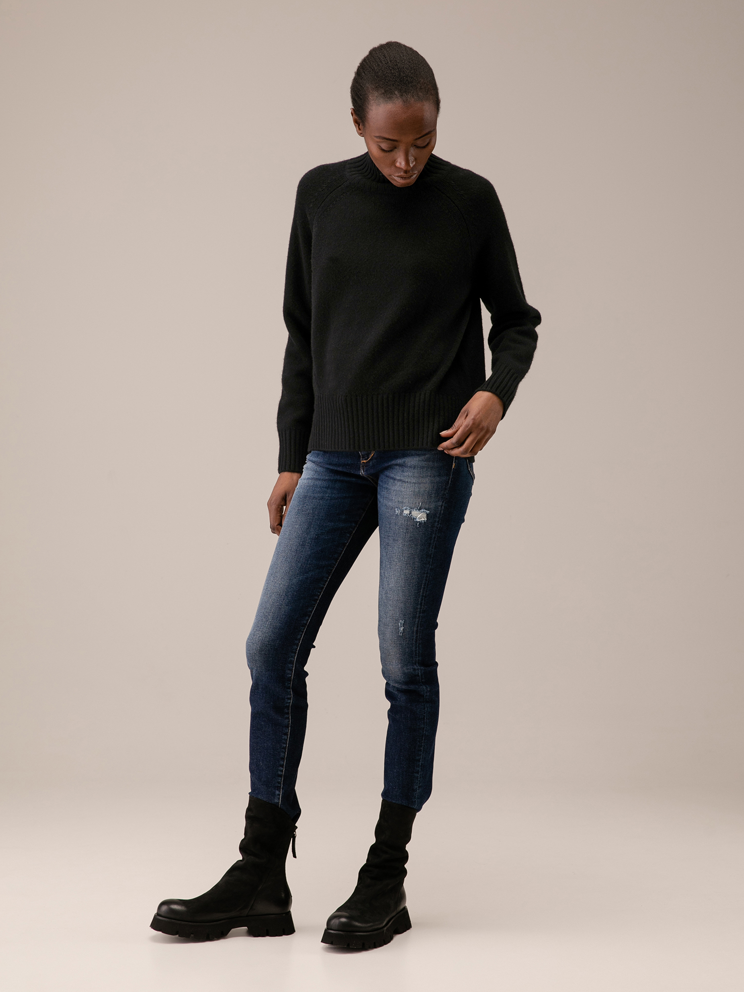 Detailansicht von Skinny Jeans von THE NIM