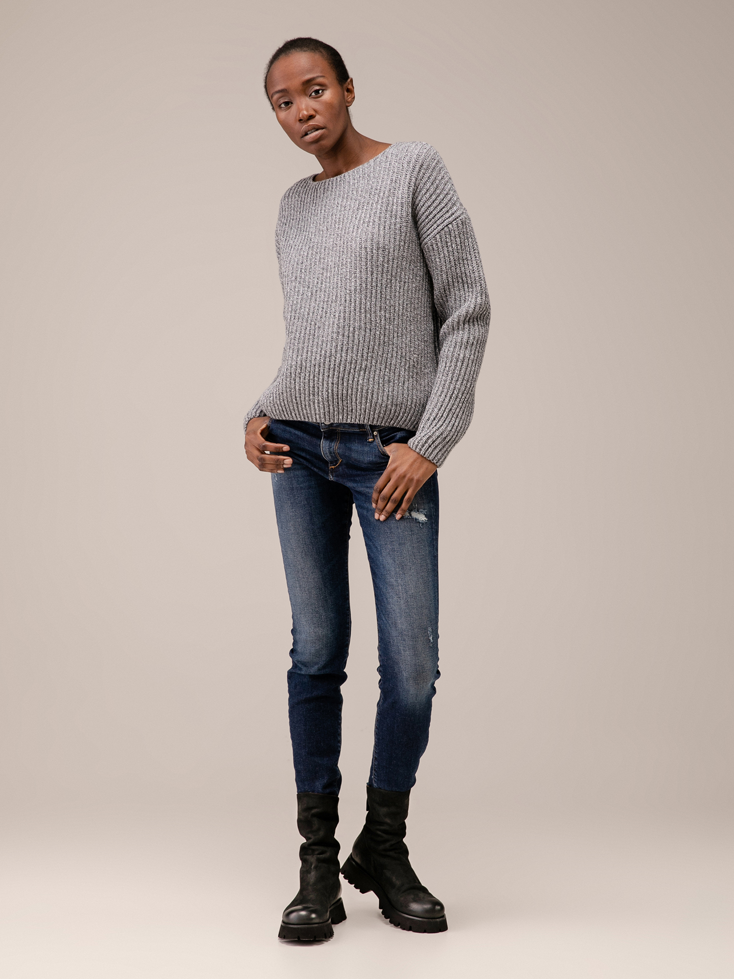 Detailansicht von Pullover aus Wolle von ARMEDANGELS