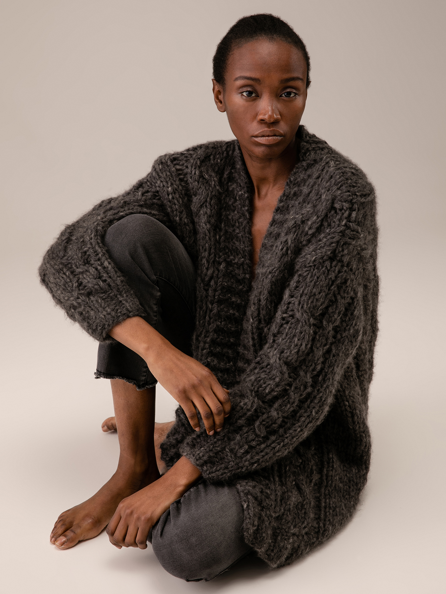 Detailansicht von Cardigan aus Cashmere von ELLA SILLA