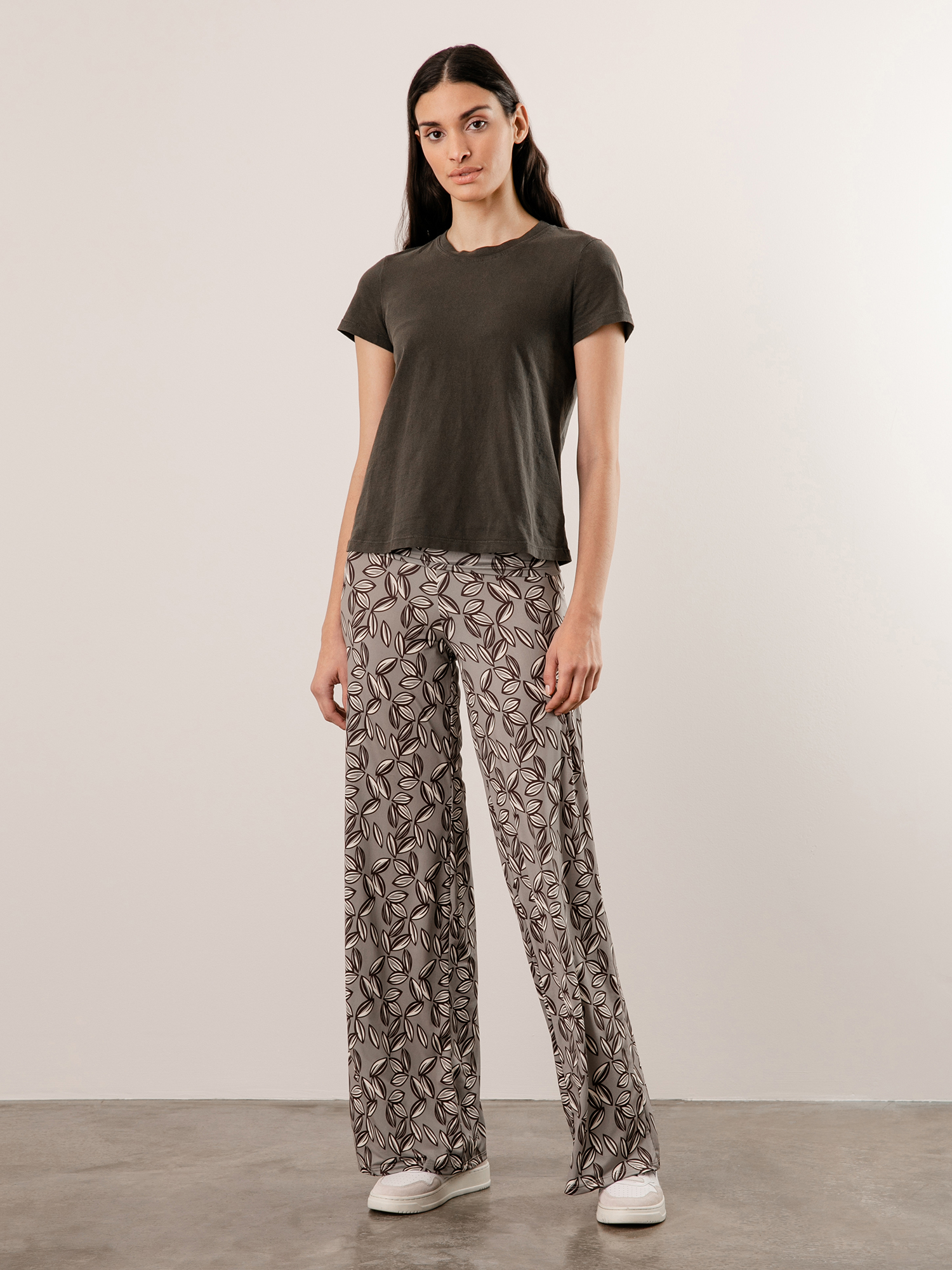 Detailansicht von T-Shirt aus Baumwolle von JAMES PERSE