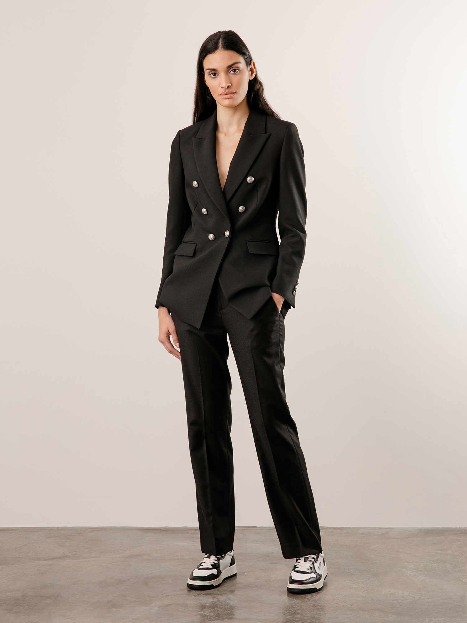 Detailansicht von Hose aus Wolle von DONDUP