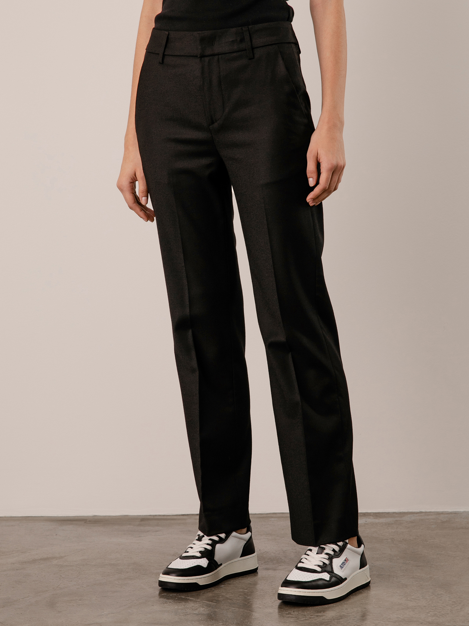 Detailansicht von Hose aus Wolle von DONDUP