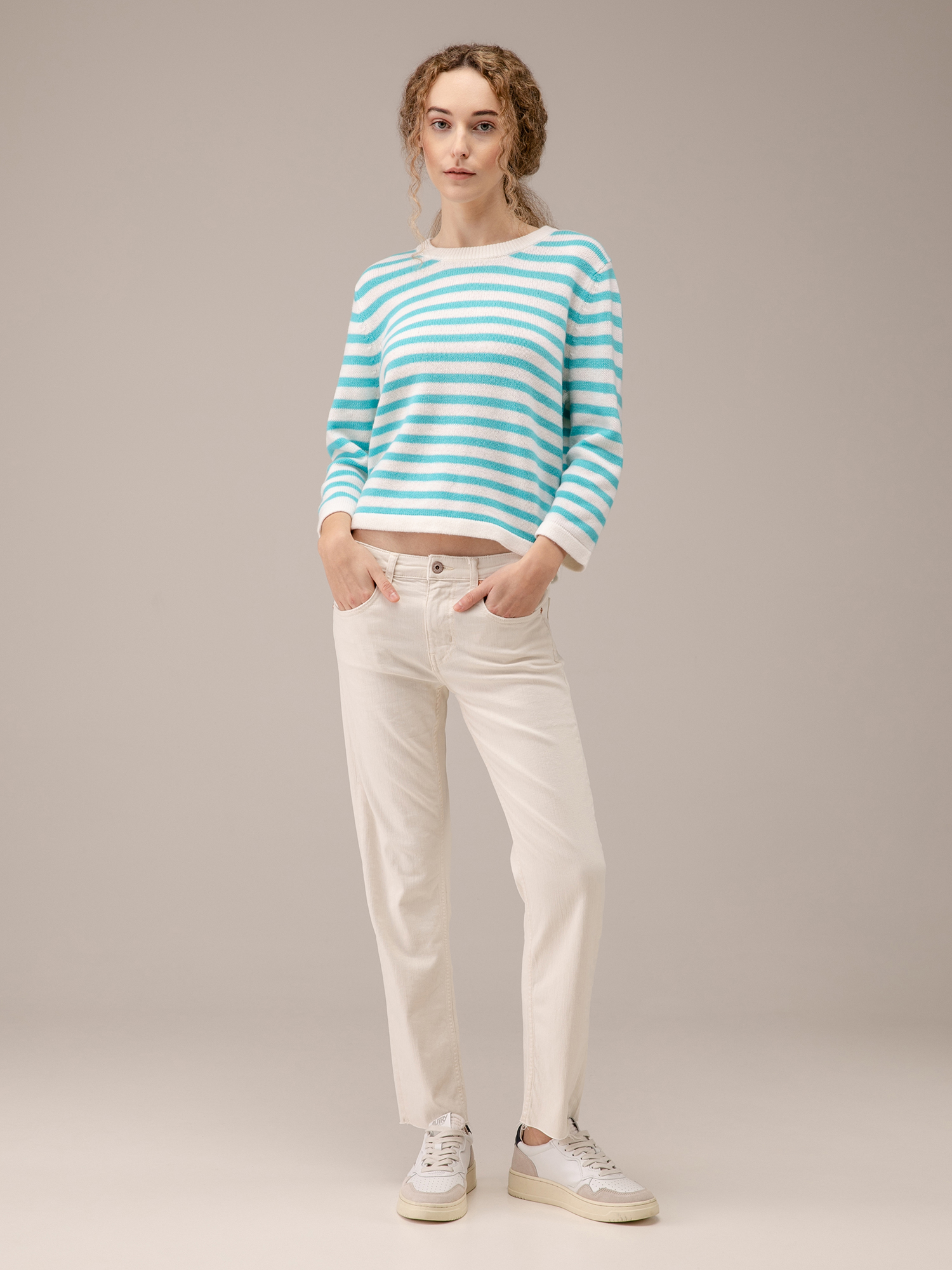 Detailansicht von Pullover aus Schurwolle von ALLUDE