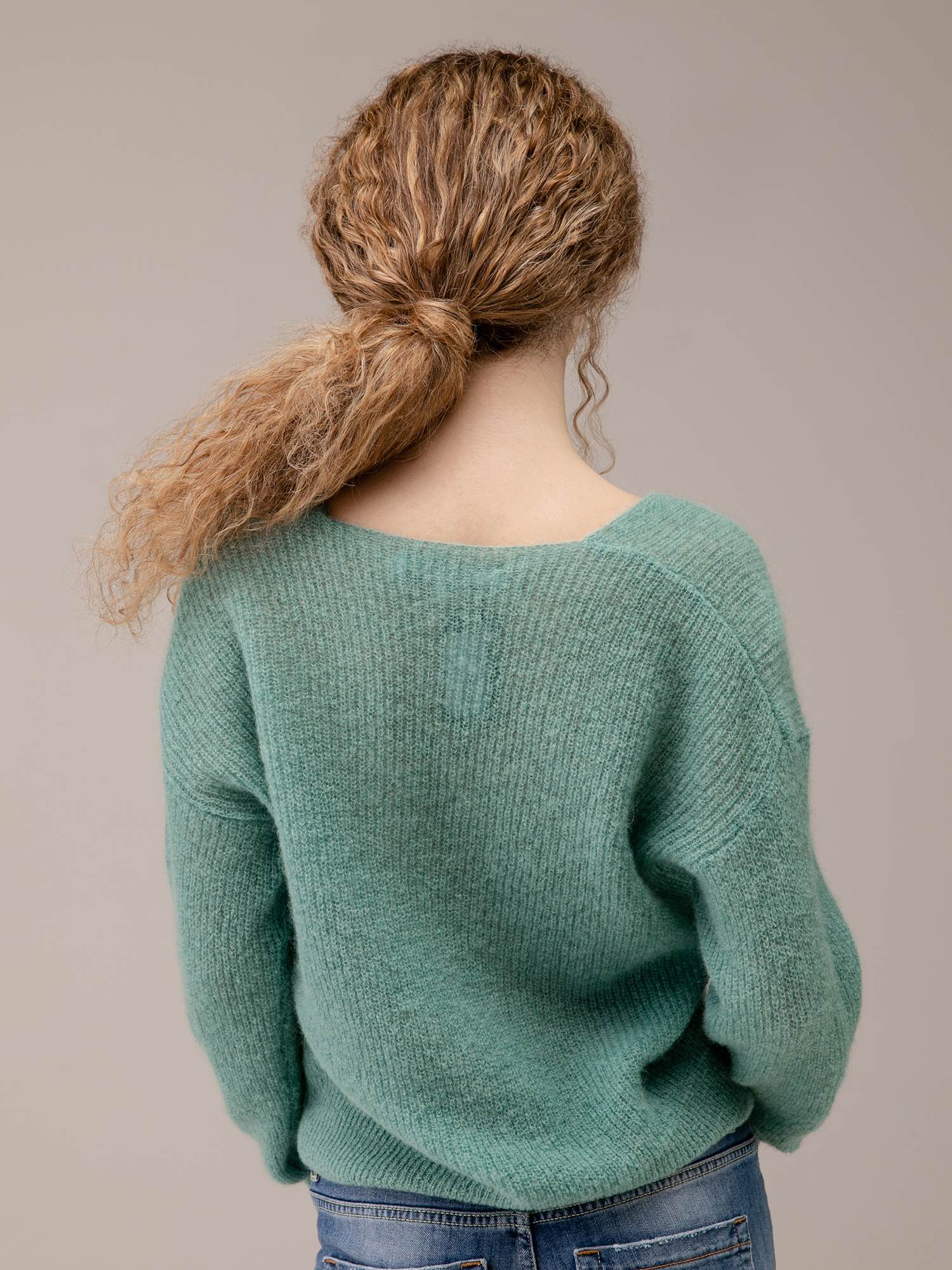 Detailansicht von Pullover aus Wolle von JOHNNY LOVE