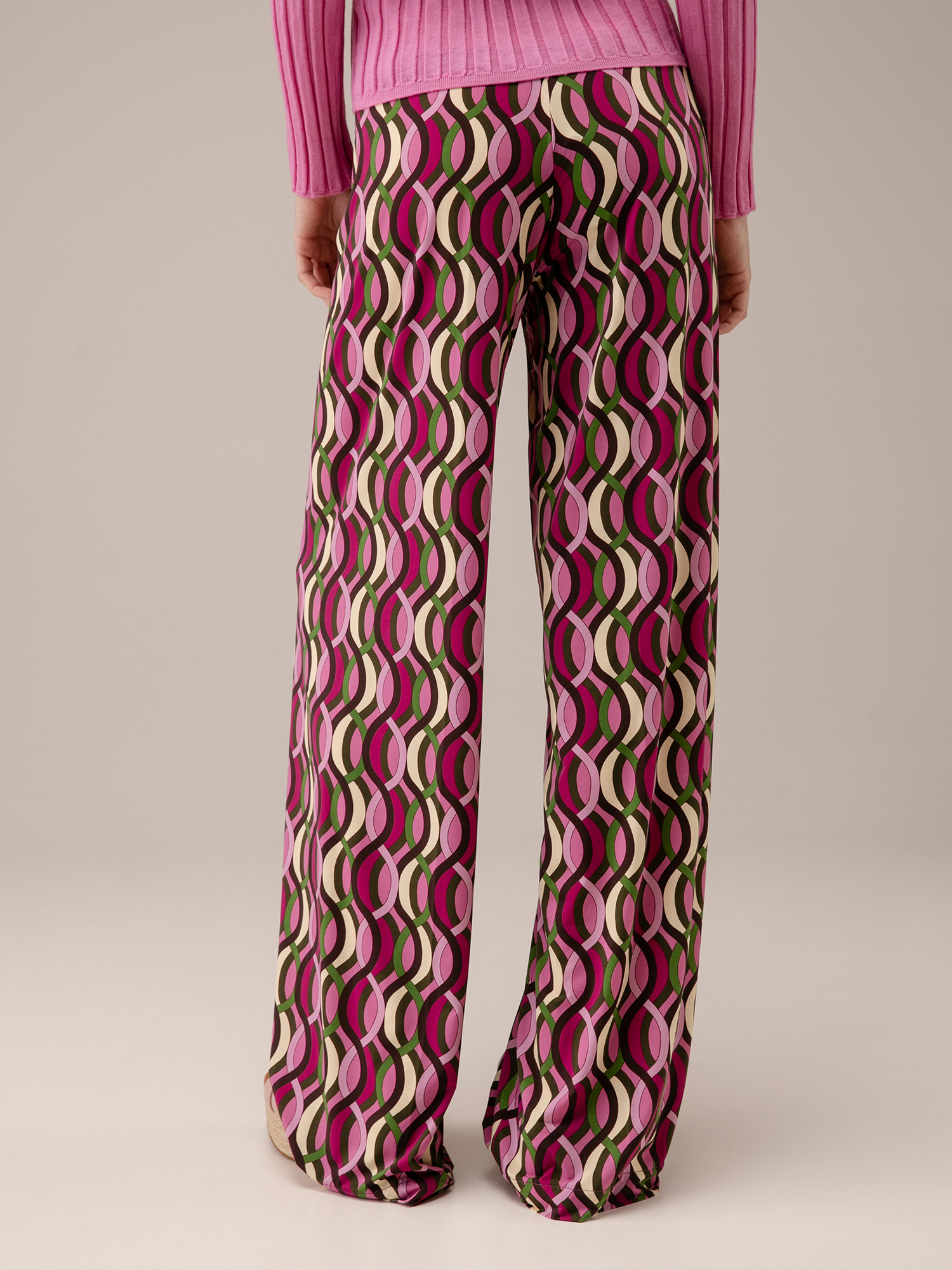 Detailansicht von Gemusterte Hose von SIYU