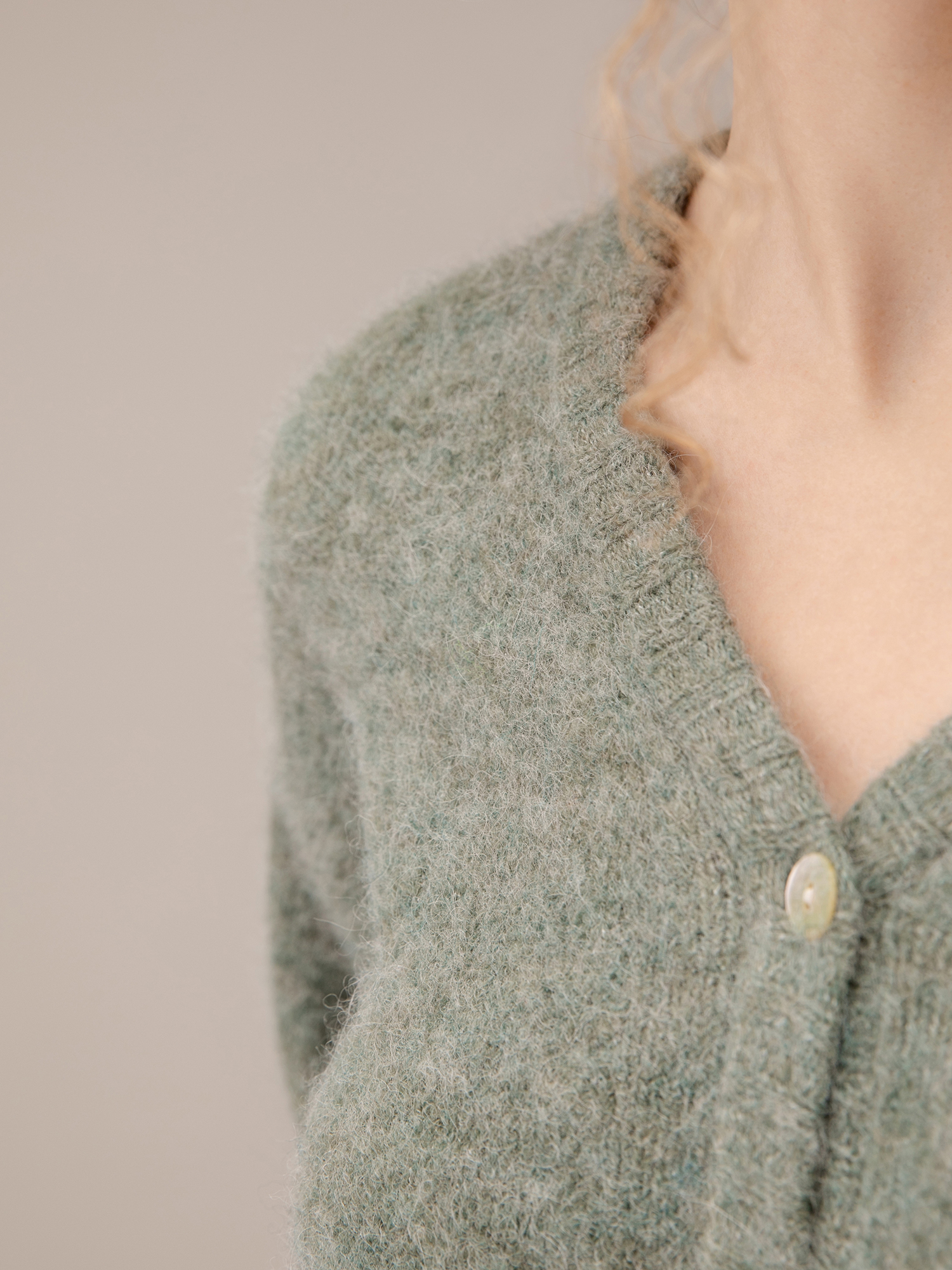 Detailansicht von Strickjacke von AMERICAN VINTAGE