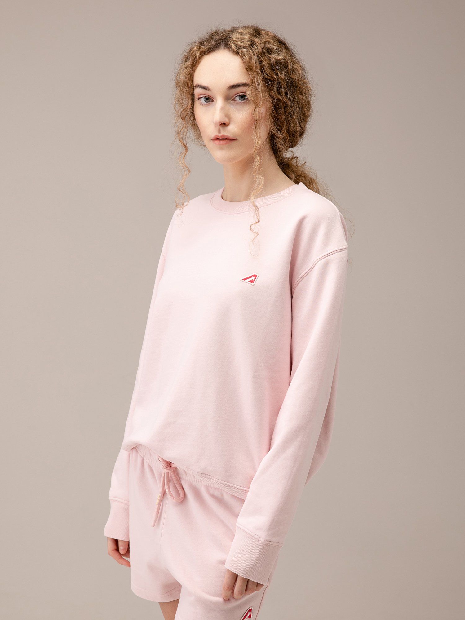 Detailansicht von Sweatshirt aus Baumwolle von AUTRY