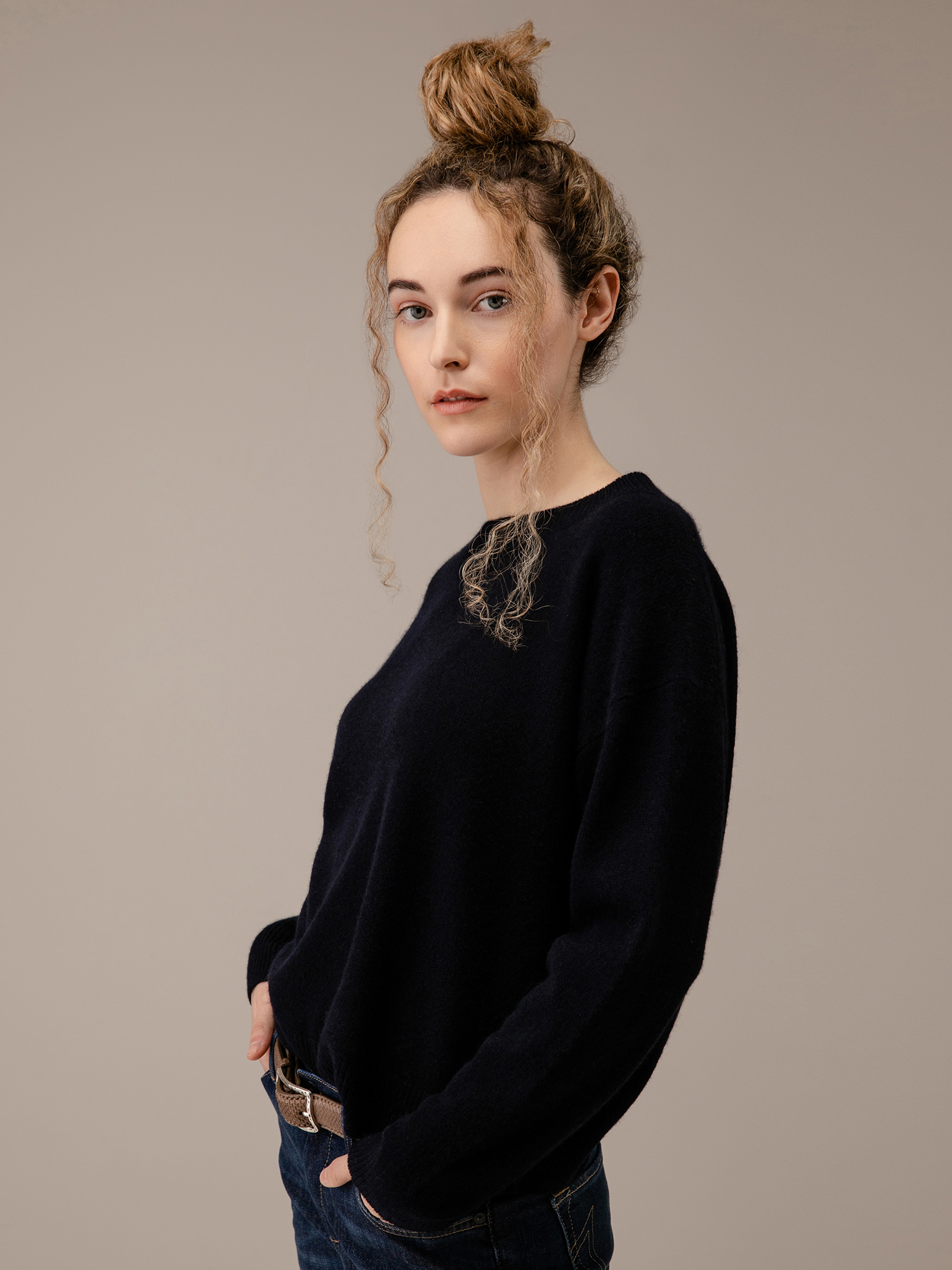 Detailansicht von Pullover aus Cashmere von ALLUDE
