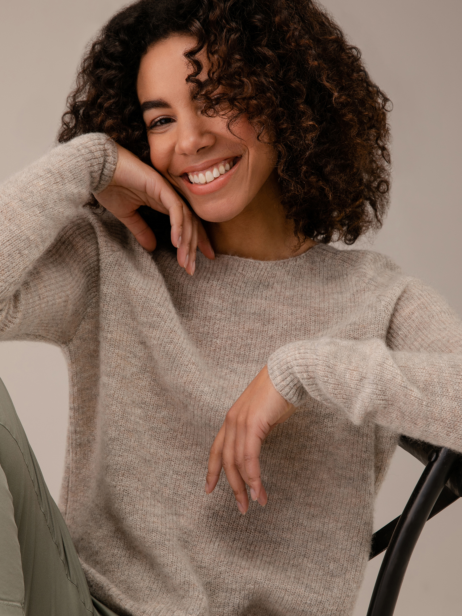 Detailansicht von Pullover aus Wolle von JOHNNY LOVE