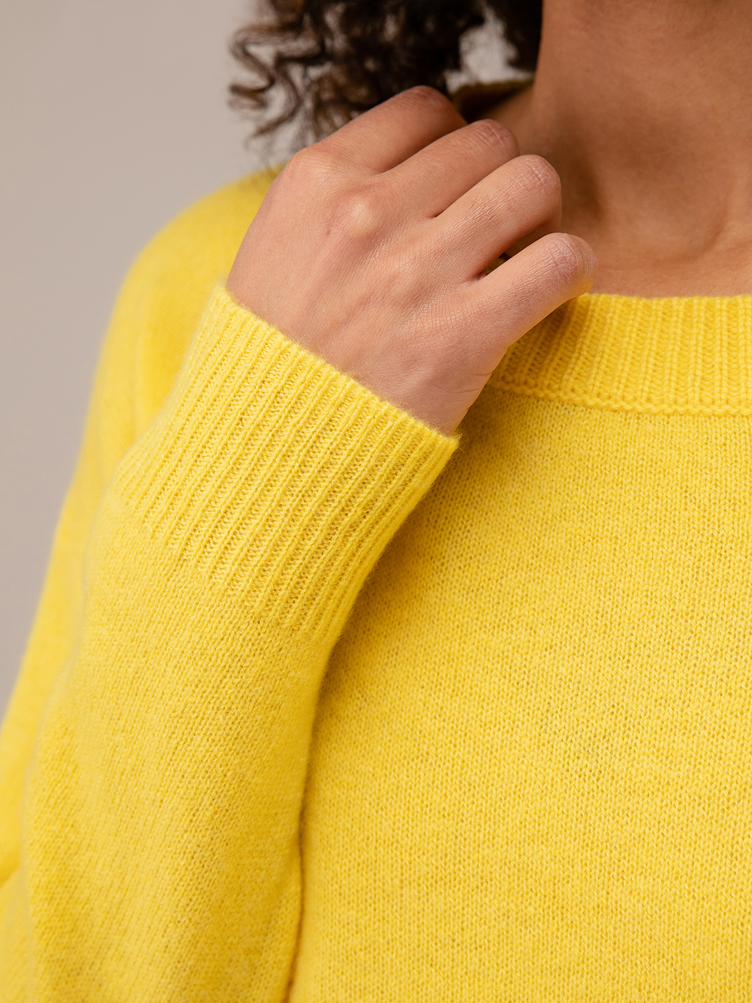 Detailansicht von Pullover aus Cashmere von ALLUDE