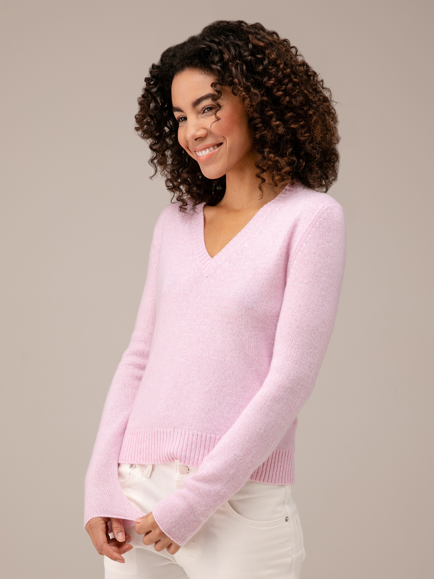 Detailansicht von Pullover aus Cashmere von ALLUDE