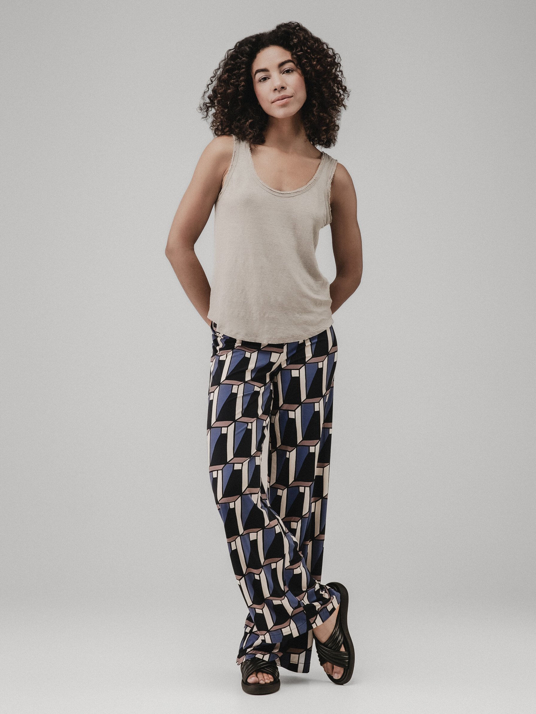 Detailansicht von Top aus Leinen von DANIELS