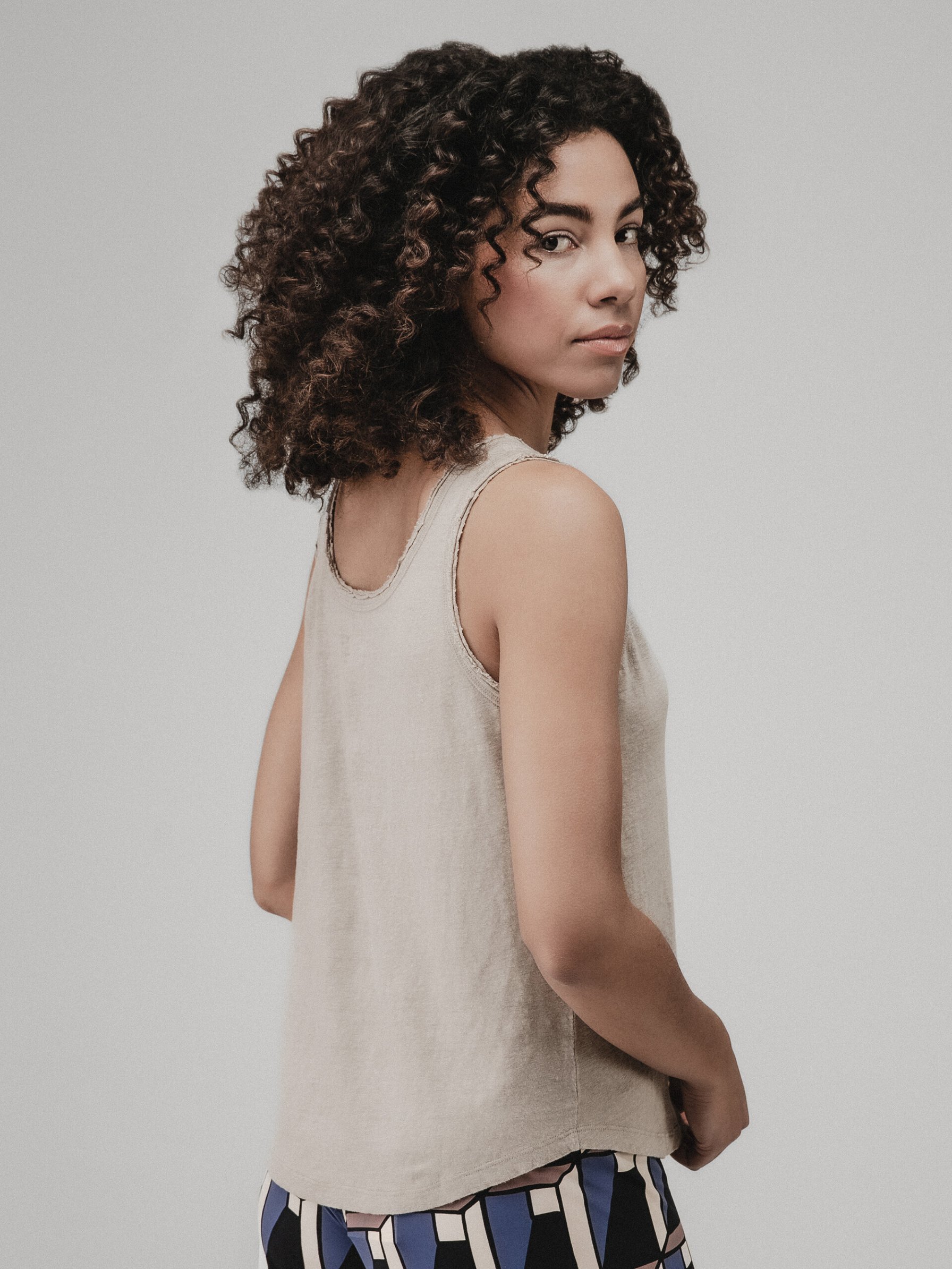 Detailansicht von Top aus Leinen von DANIELS