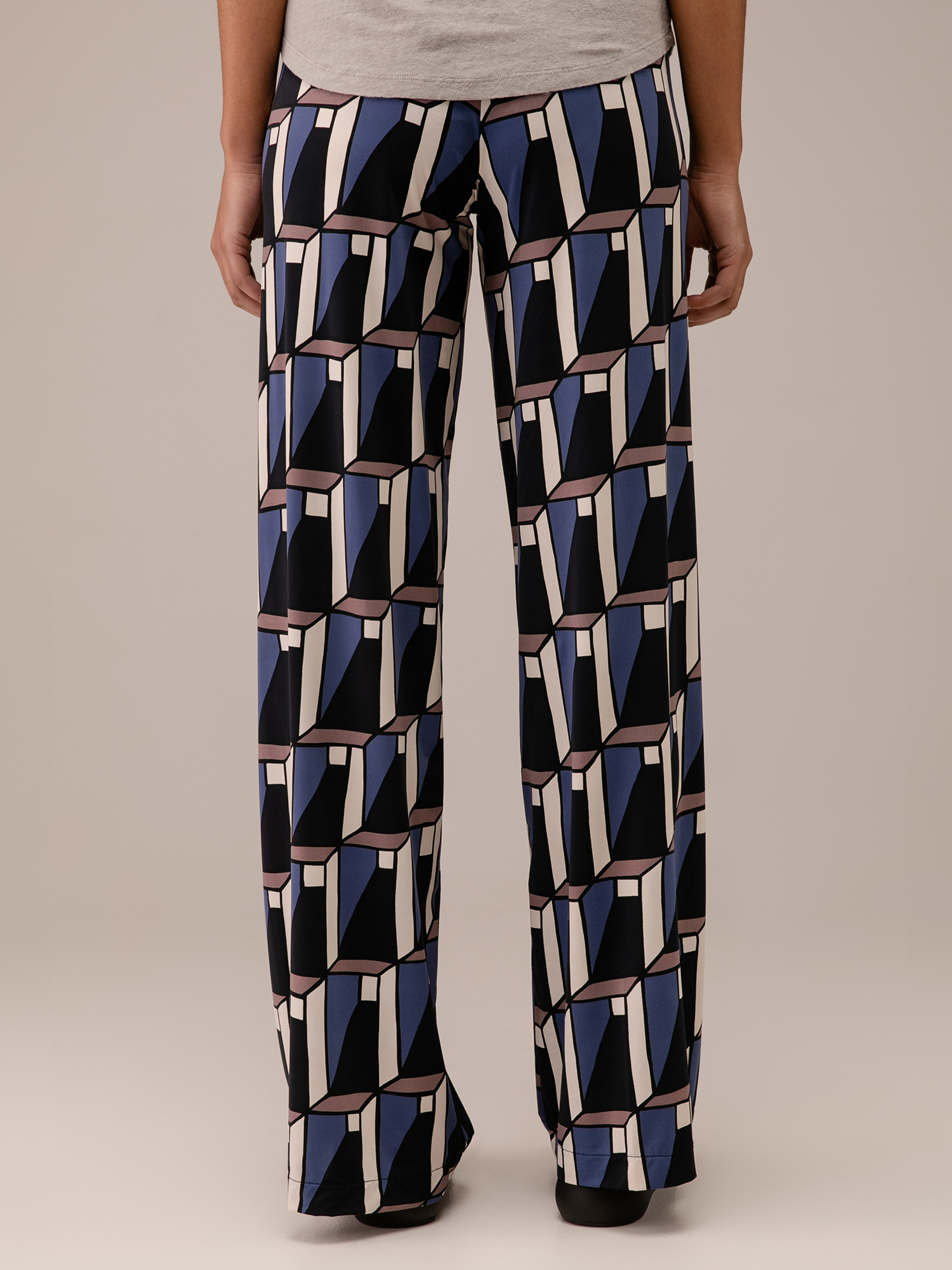 Detailansicht von Gemusterte Hose von SIYU