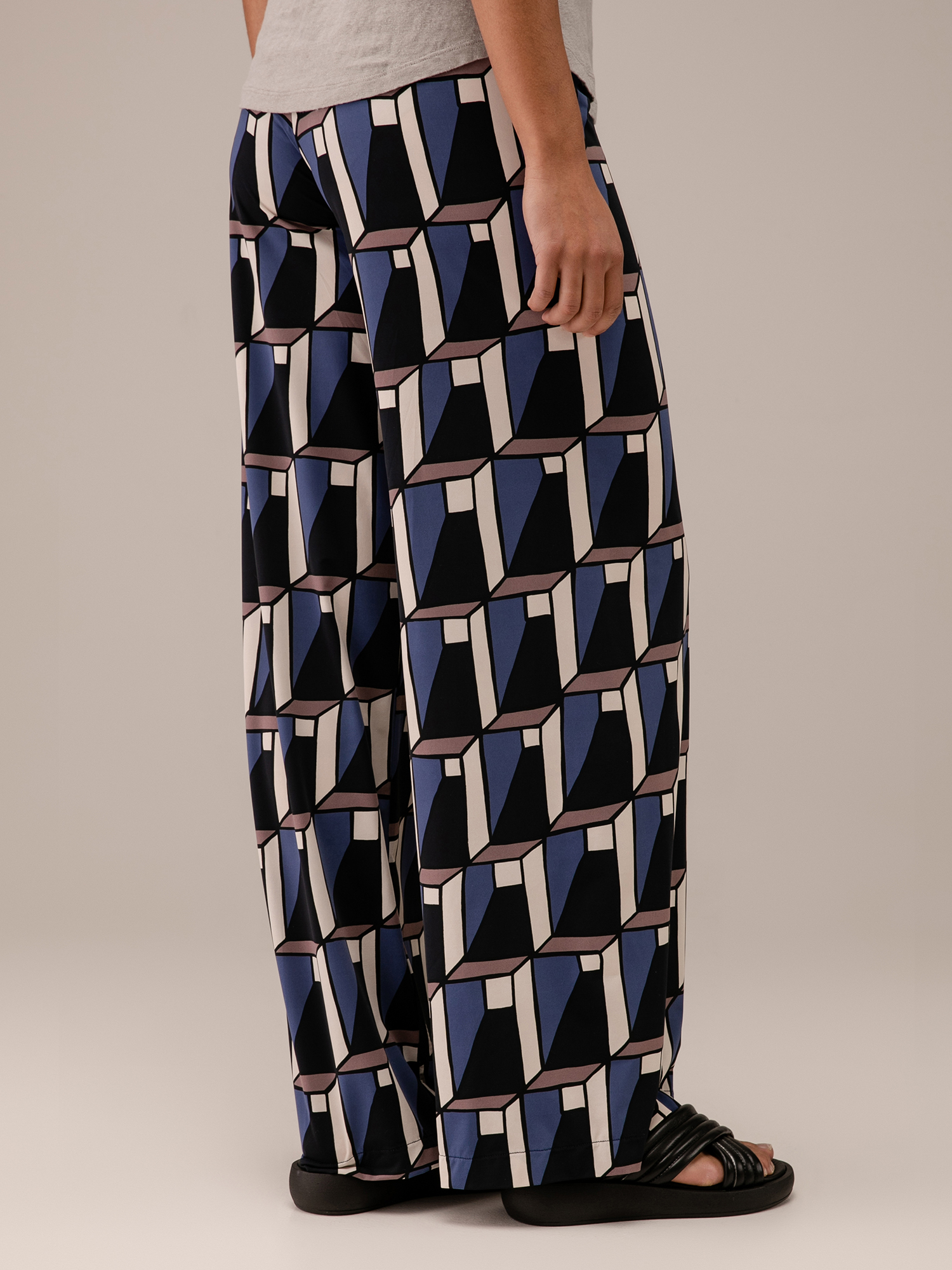 Detailansicht von Gemusterte Hose von SIYU