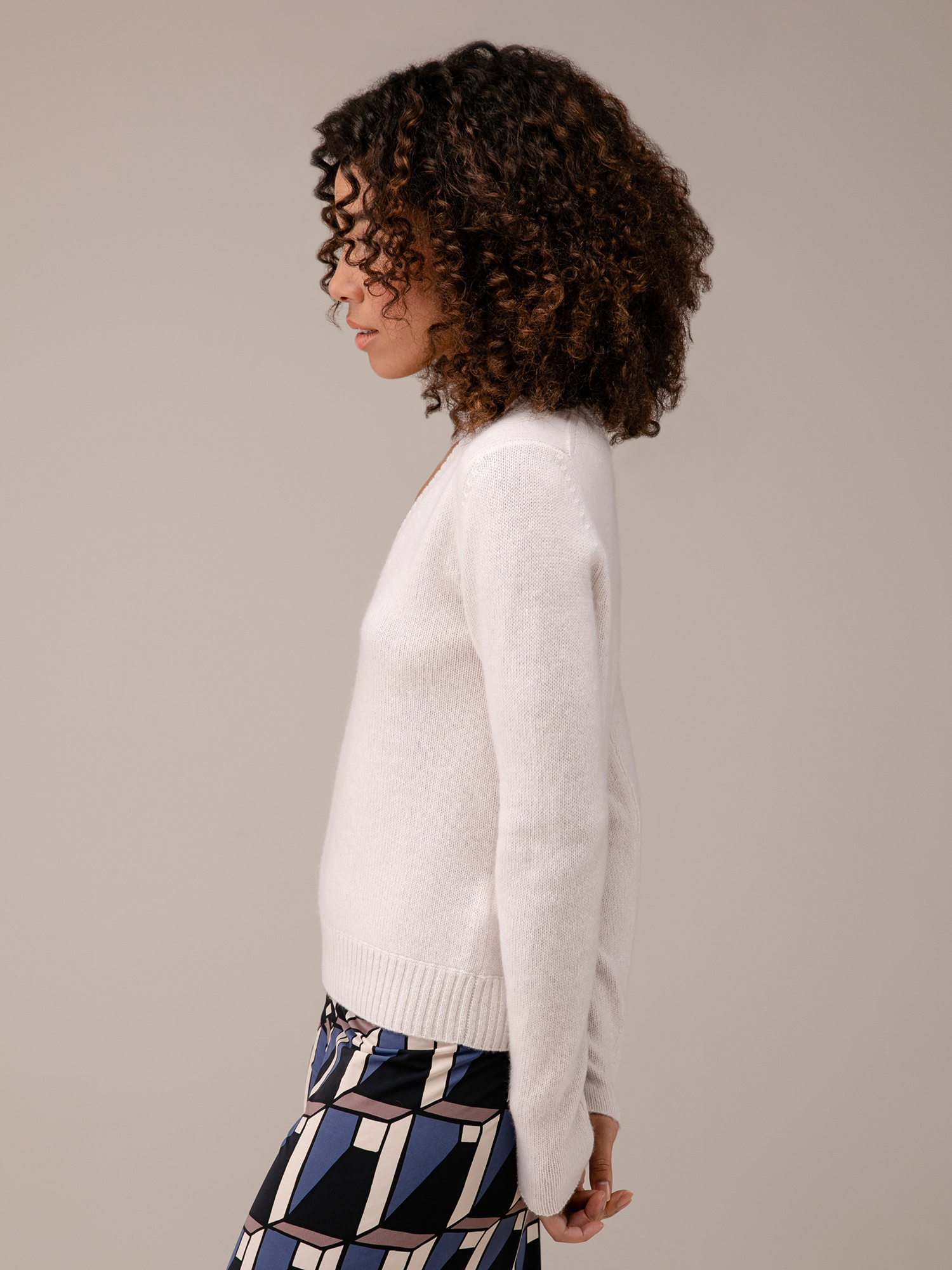 Detailansicht von Pullover aus Cashmere von ALLUDE