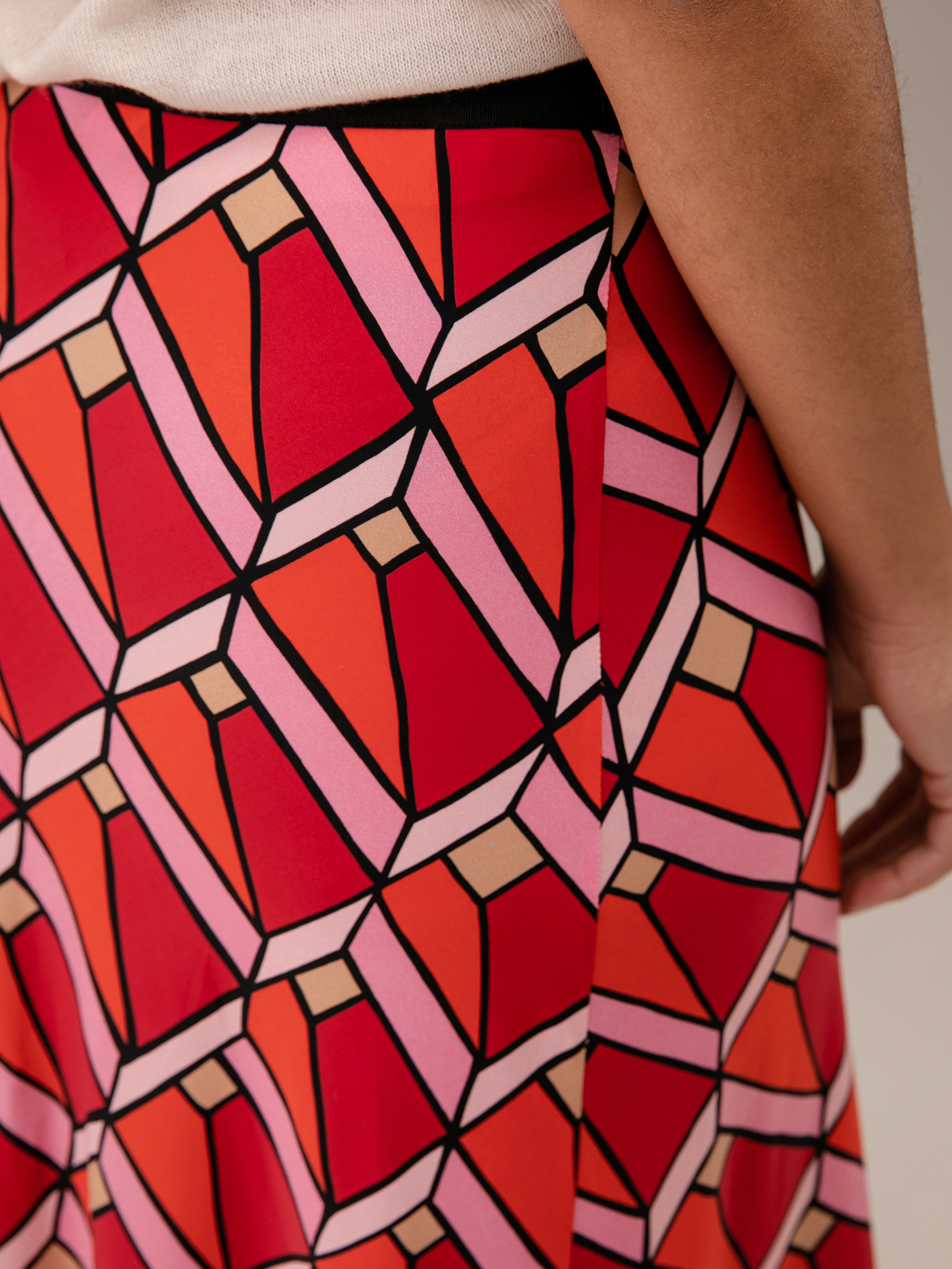 Detailansicht von Maxi-Rock von SIYU