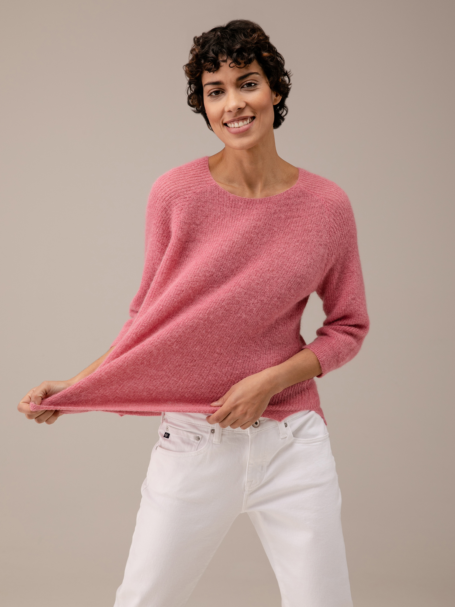 Detailansicht von Pullover aus Wolle von JOHNNY LOVE