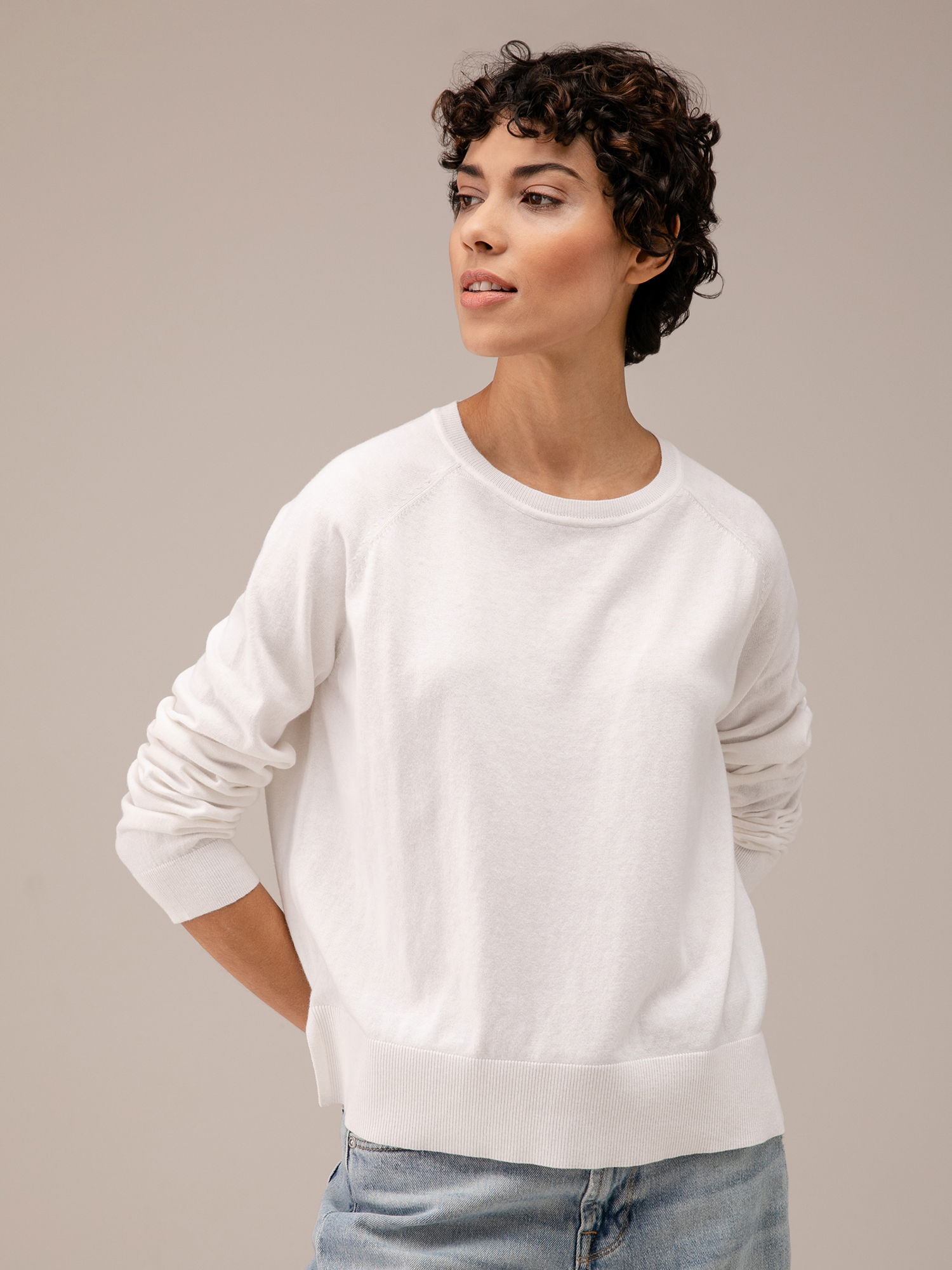 Detailansicht von Pullover aus Baumwolle von DANIELS