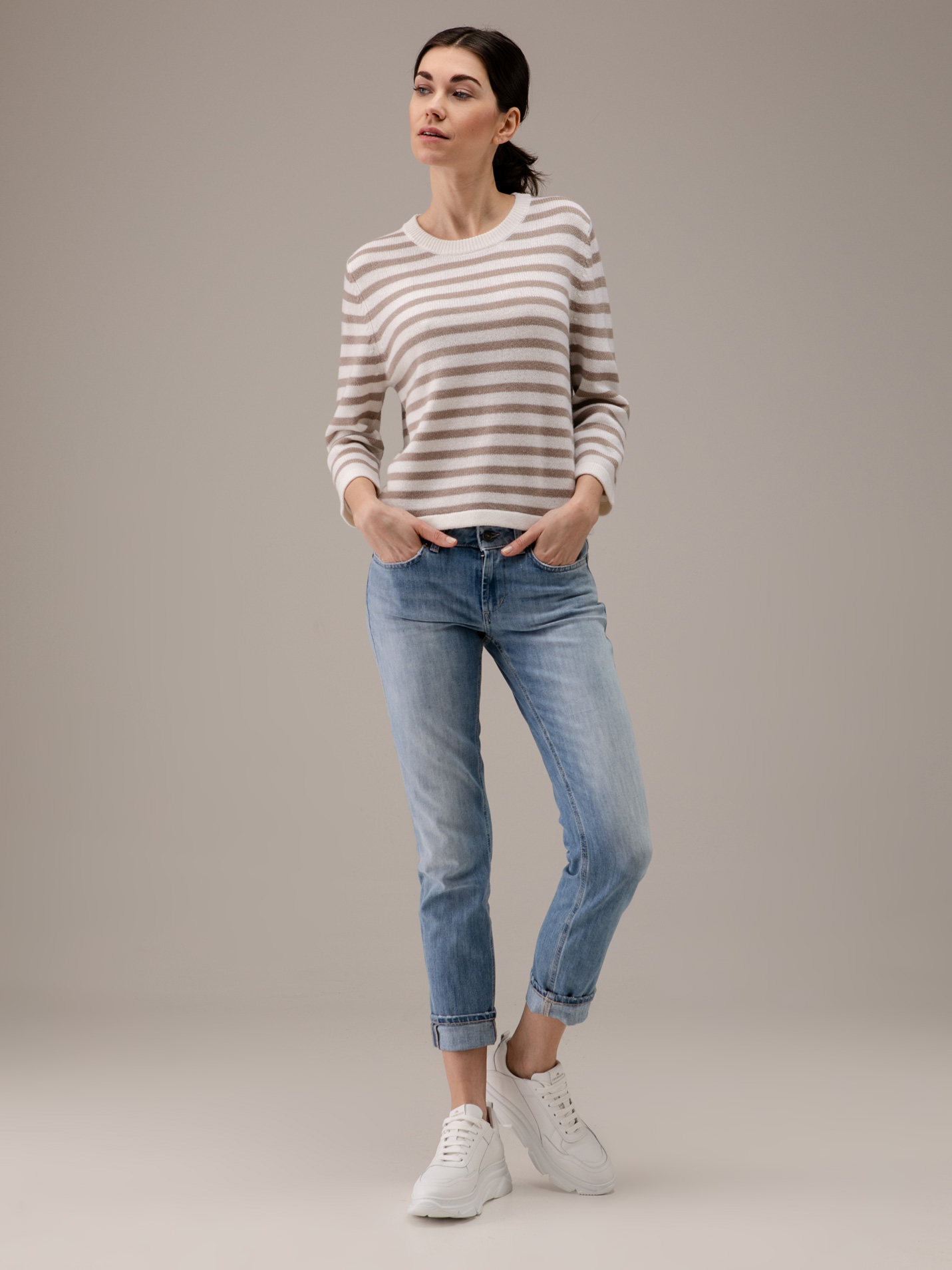 Detailansicht von Pullover aus Schurwolle von ALLUDE