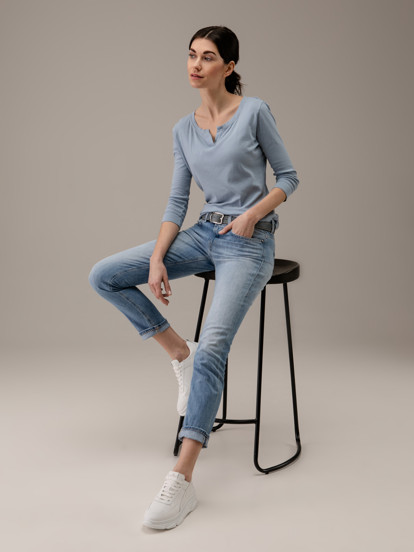Detailansicht von Slim Fit Jeans von DONDUP