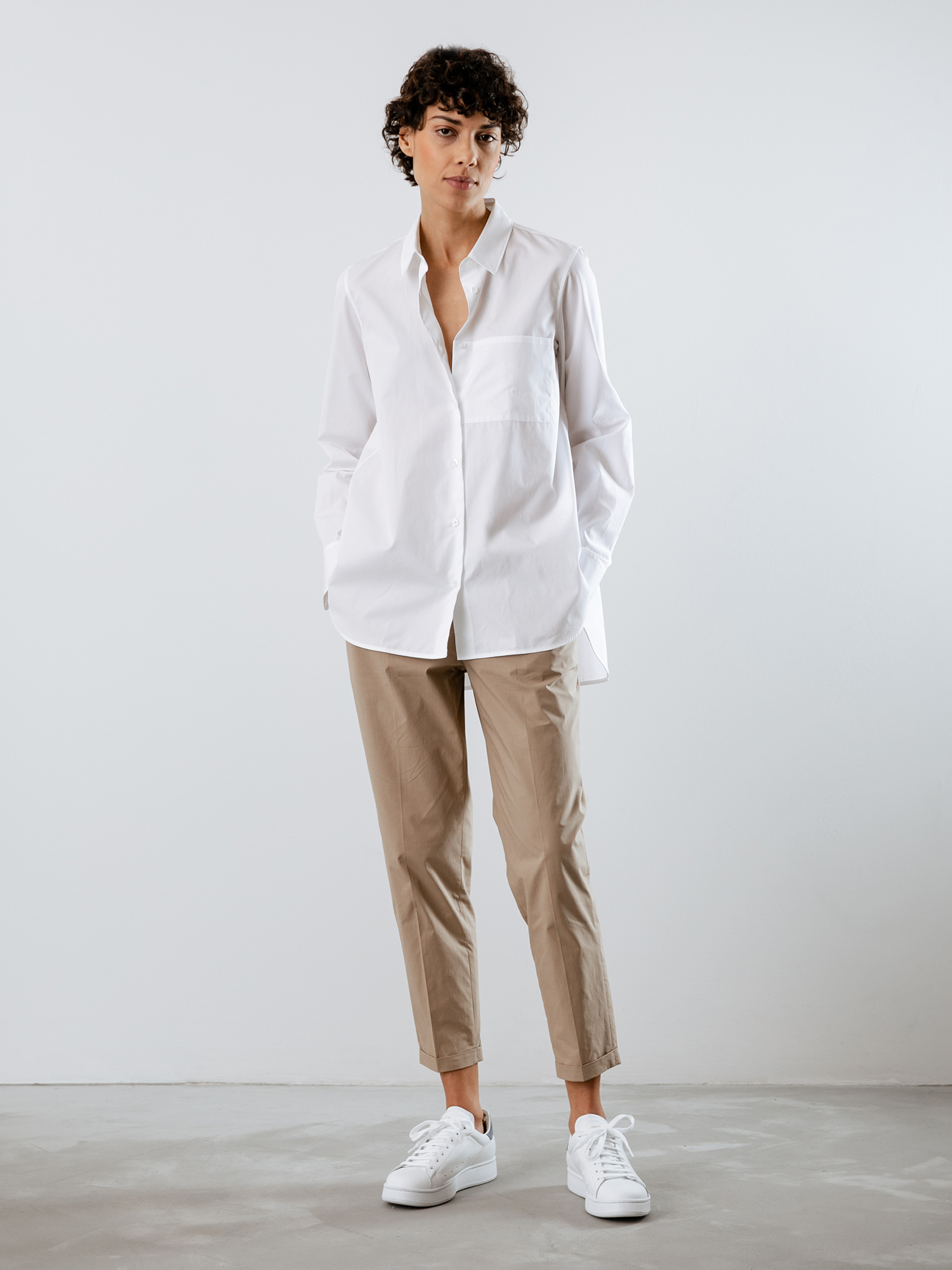 Detailansicht von Lässige Baumwollhose von ANTONELLI