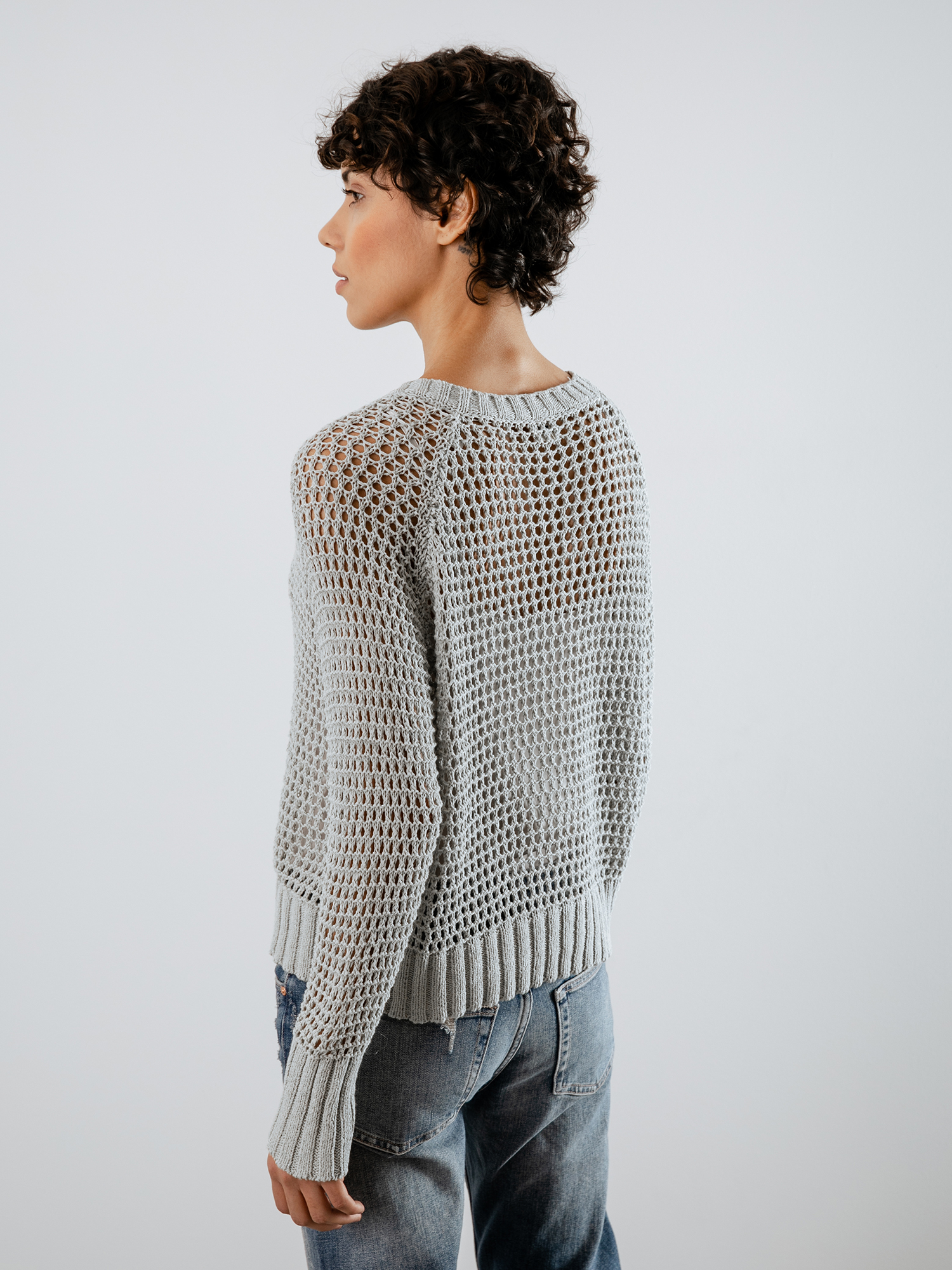 Detailansicht von Pullover mit Lochstrick von DANIELS