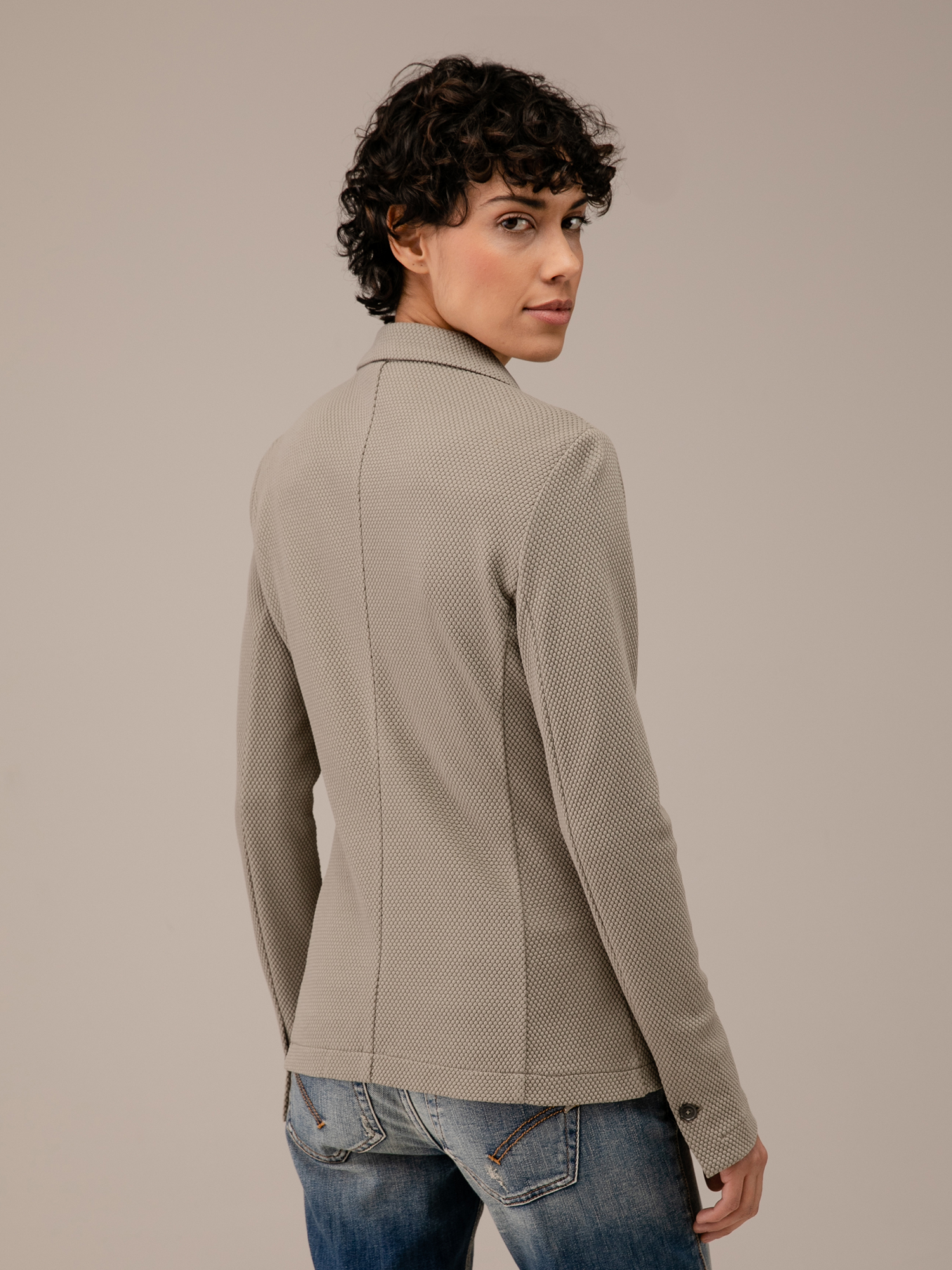 Detailansicht von Blazer aus Baumwolle von DANIELS