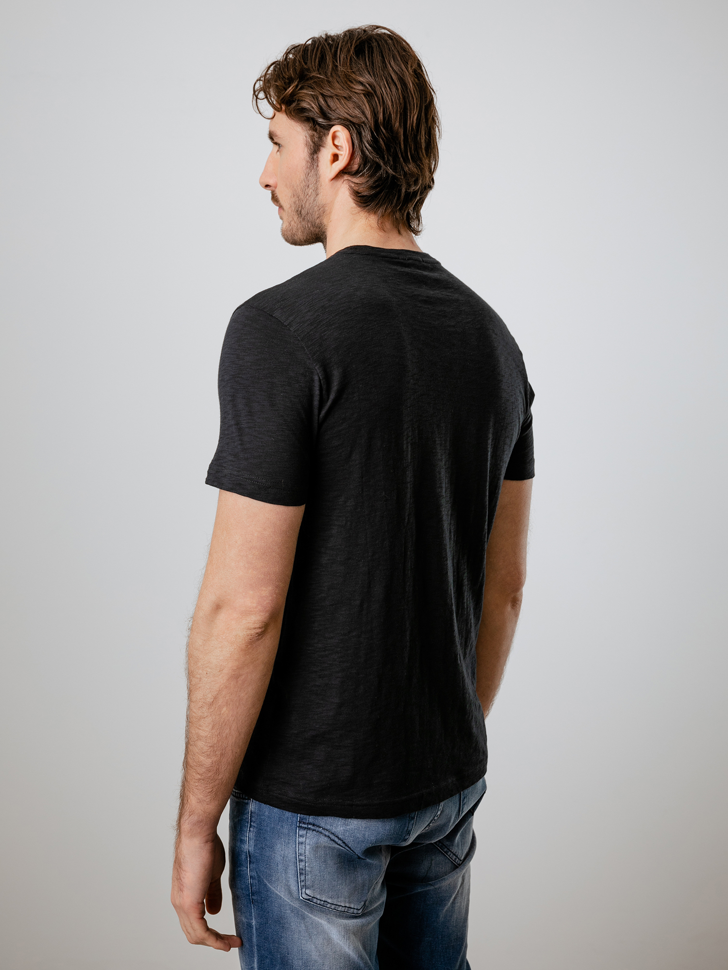 Detailansicht von T-Shirt aus Baumwolle von STEFAN BRANDT