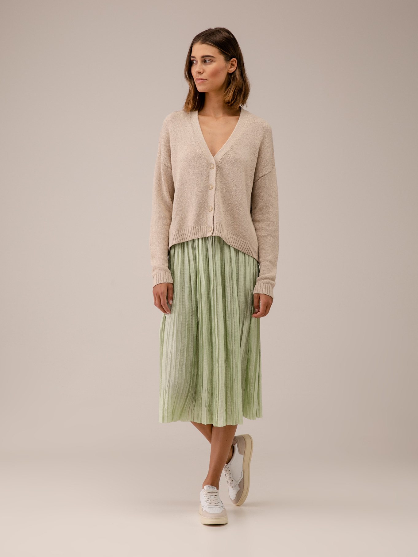 Detailansicht von Strickjacke aus Baumwolle von DANIELS