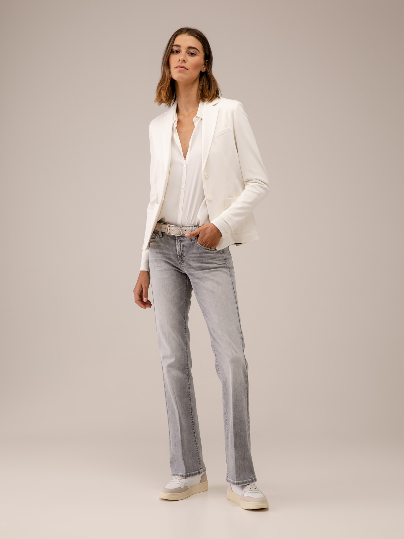 Detailansicht von Blazer aus Baumwolle von CIRCOLO