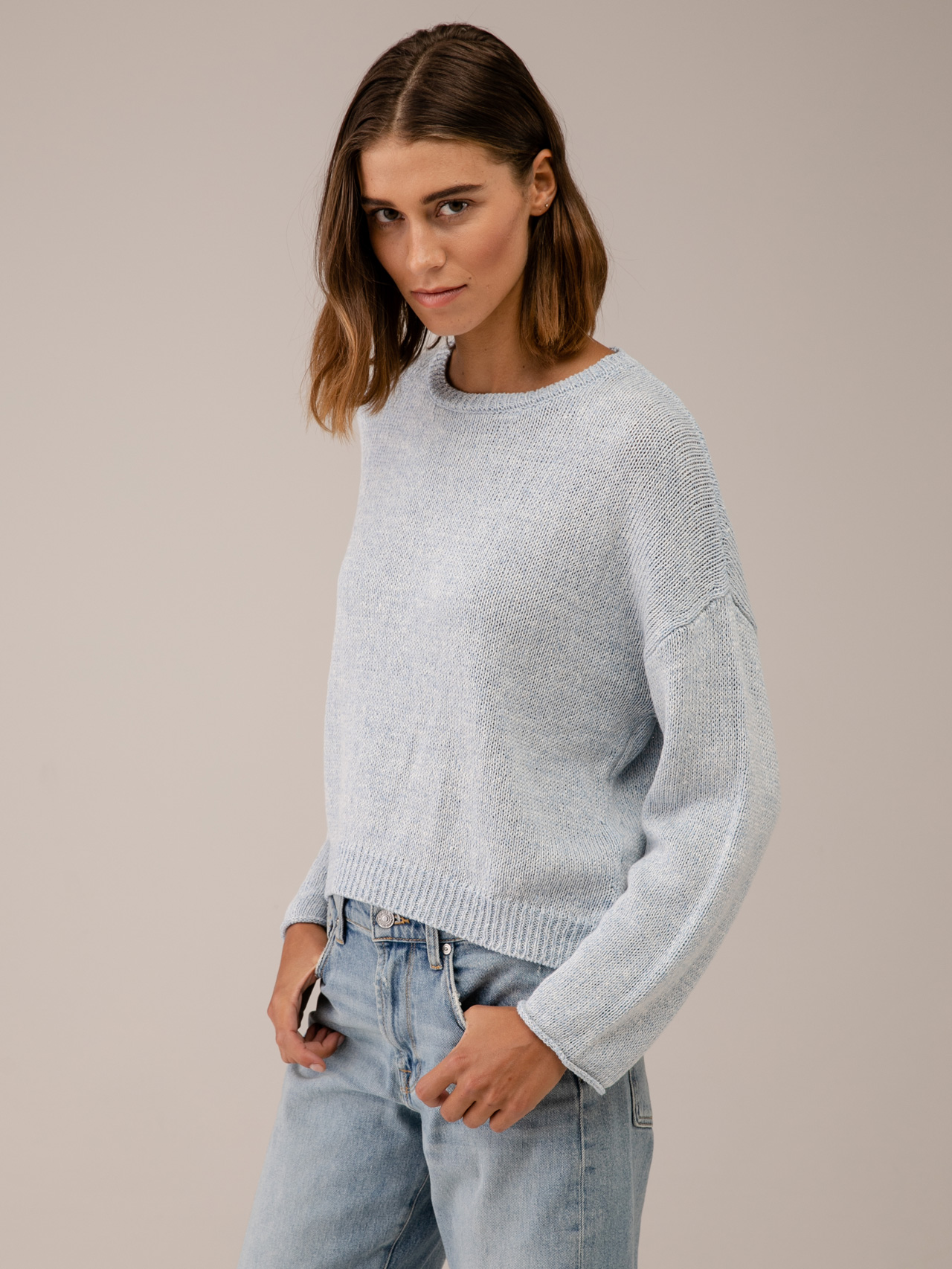 Detailansicht von Pullover aus Leinen von DRYKORN