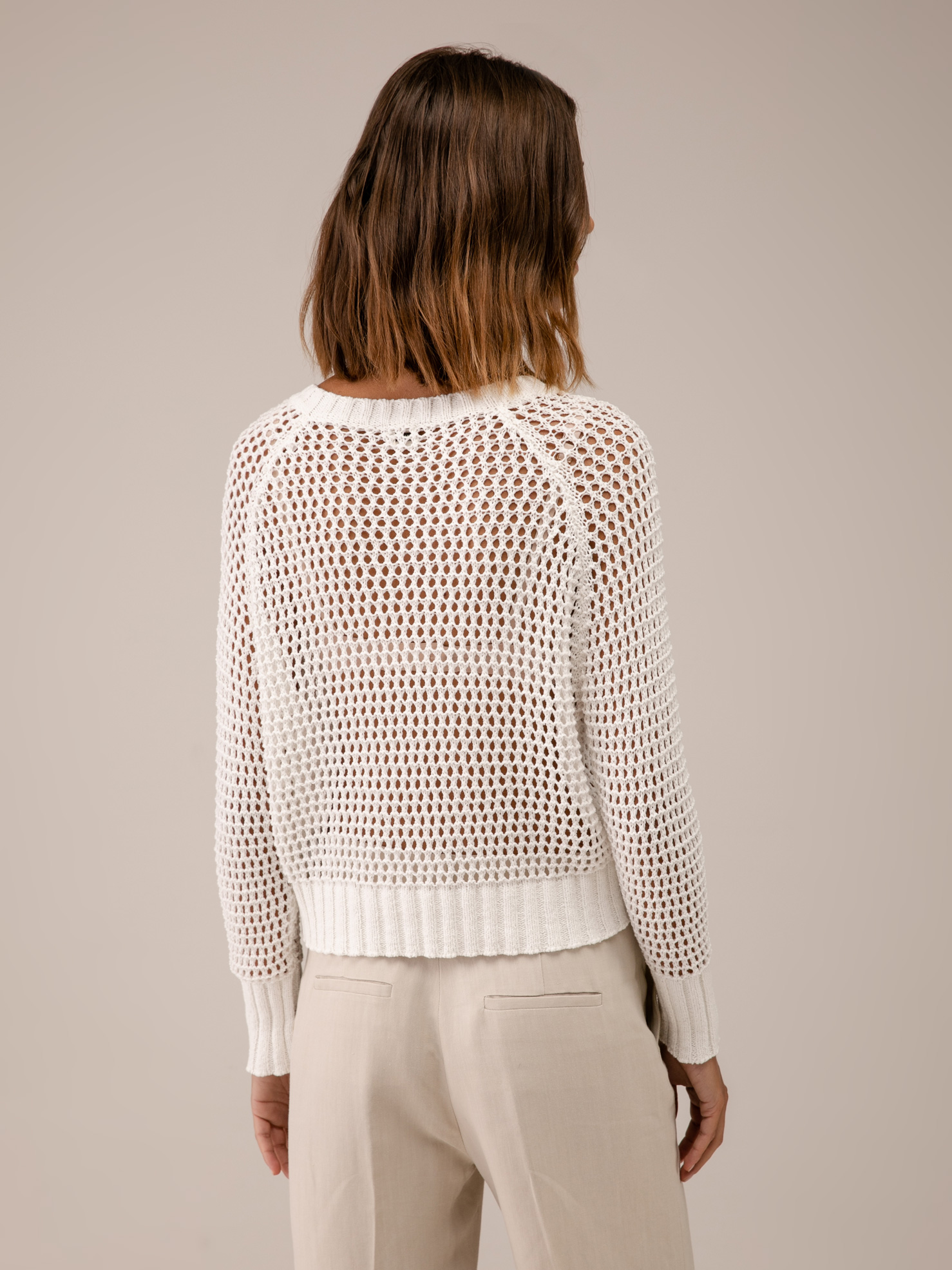 Detailansicht von Pullover mit Lochstrick von DANIELS