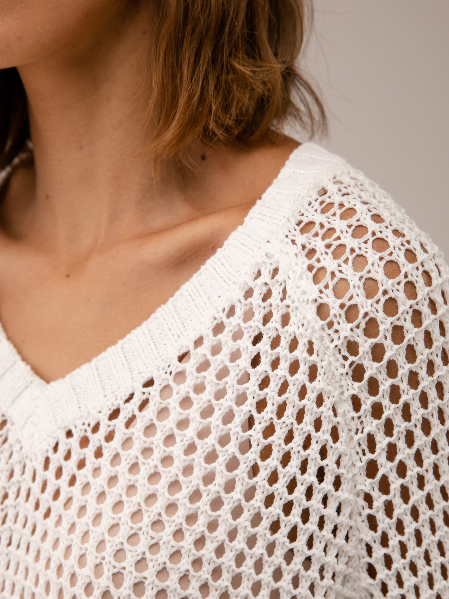 Detailansicht von Pullover mit Lochstrick von DANIELS