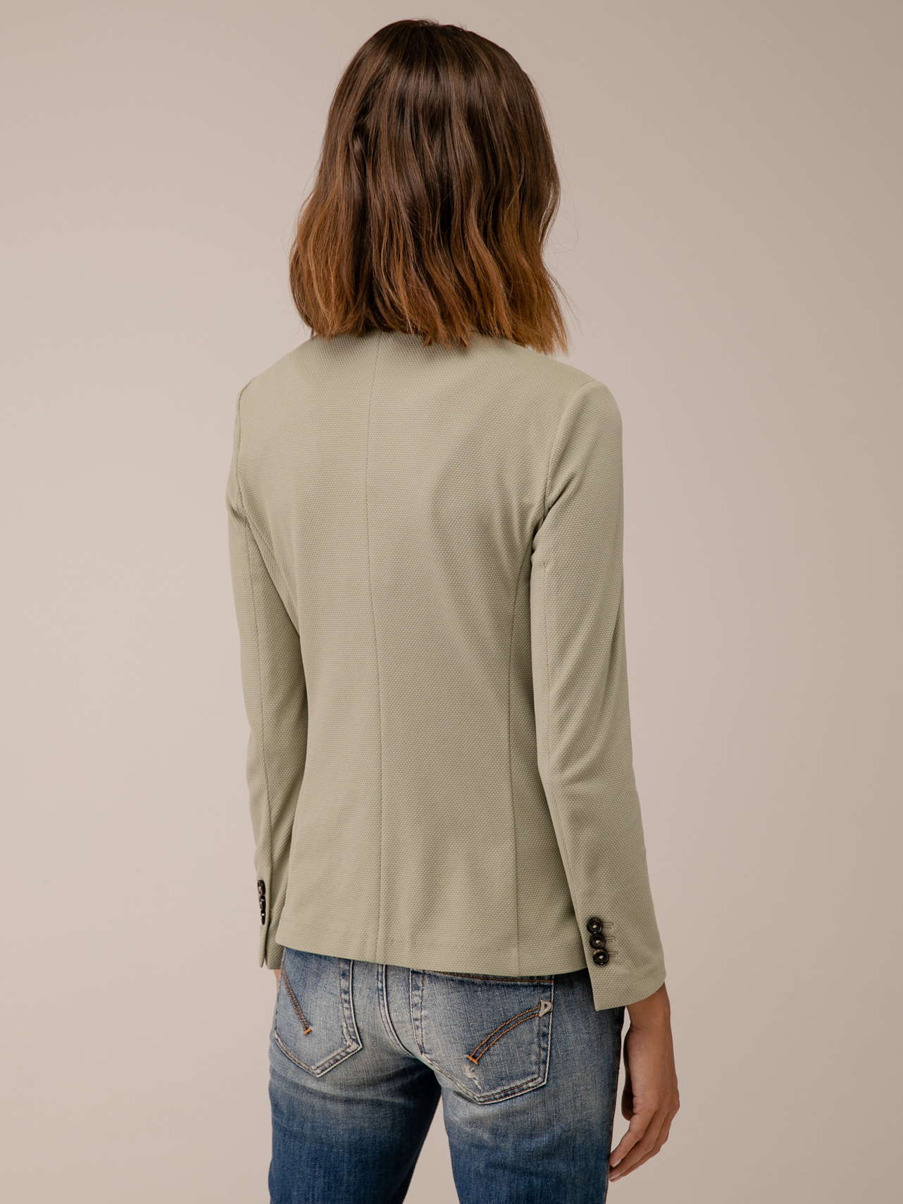 Detailansicht von Blazer aus Baumwolle von CIRCOLO